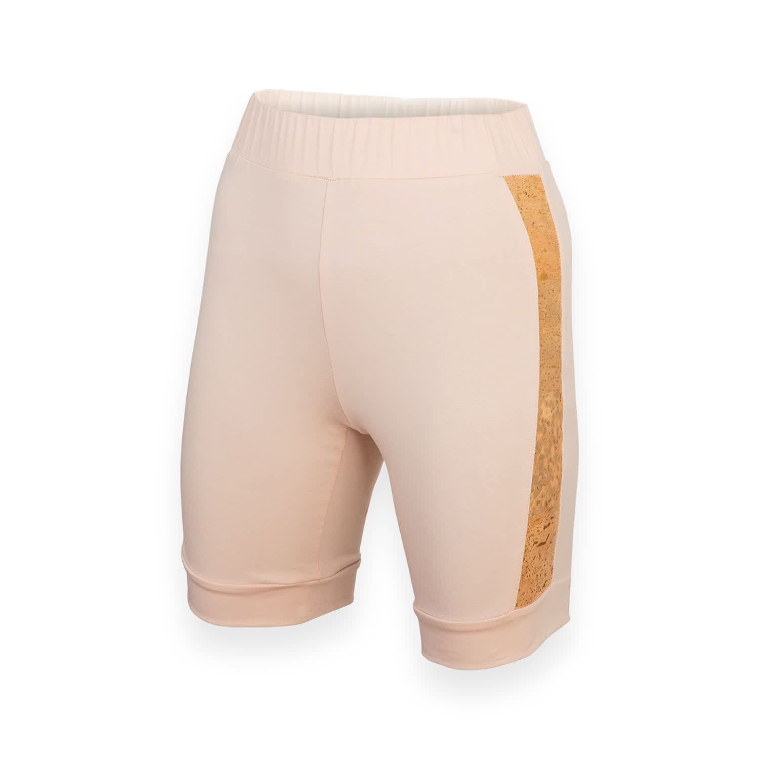 gold biker shorts