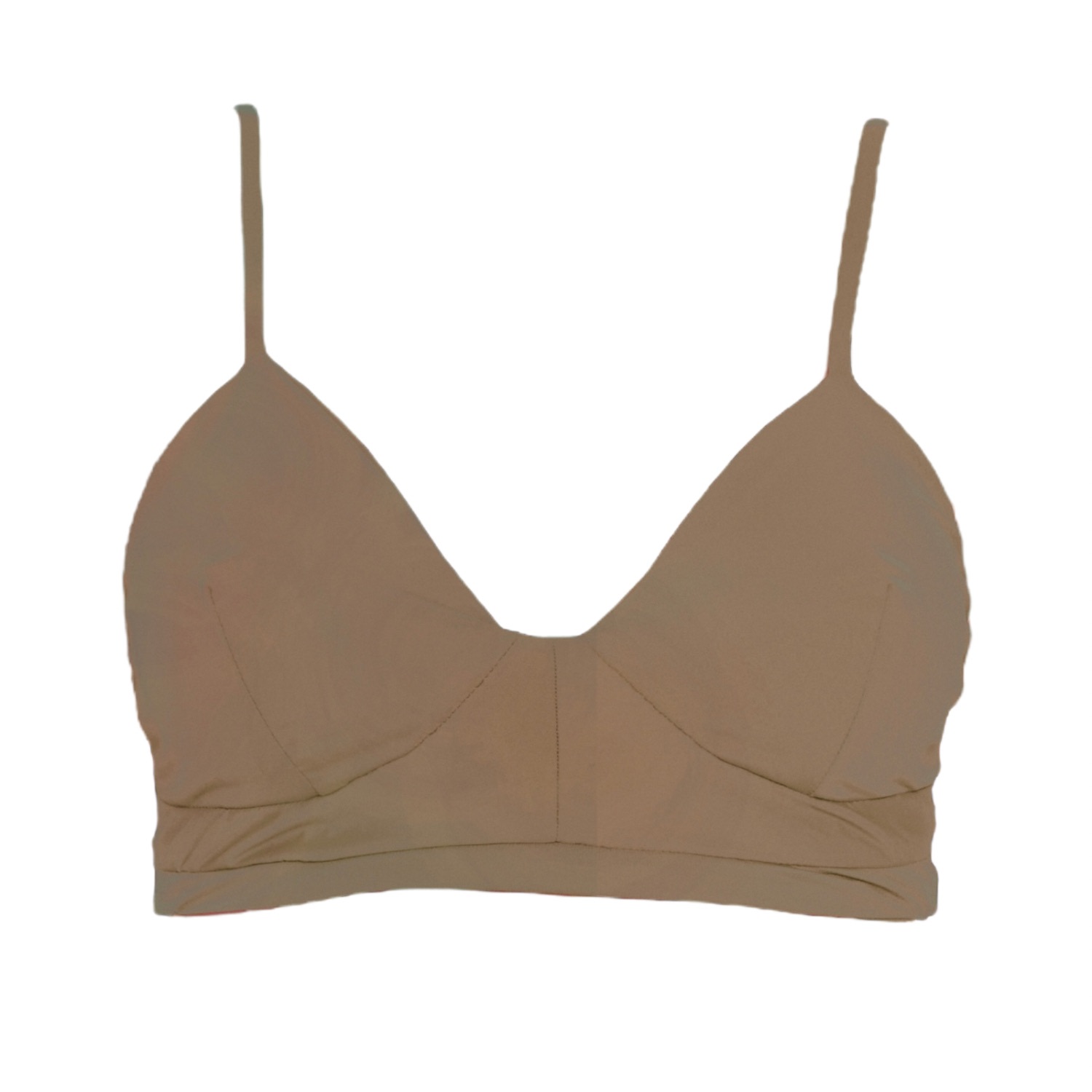 Rêve De Rive Women's Mabel Pecan Brown Bikini Top In Brown