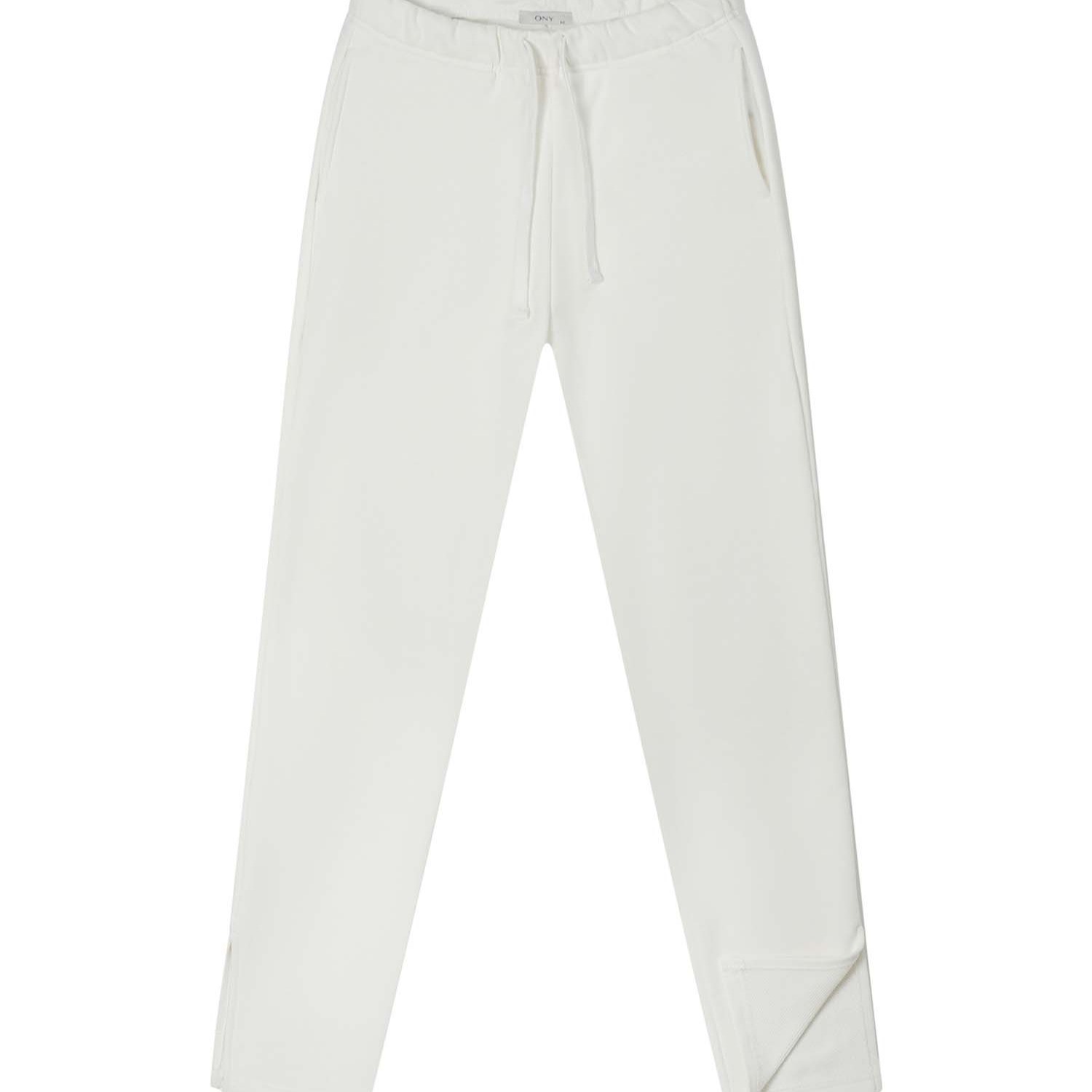 Ony Men's Off-white Cuffed Sweatpants In White