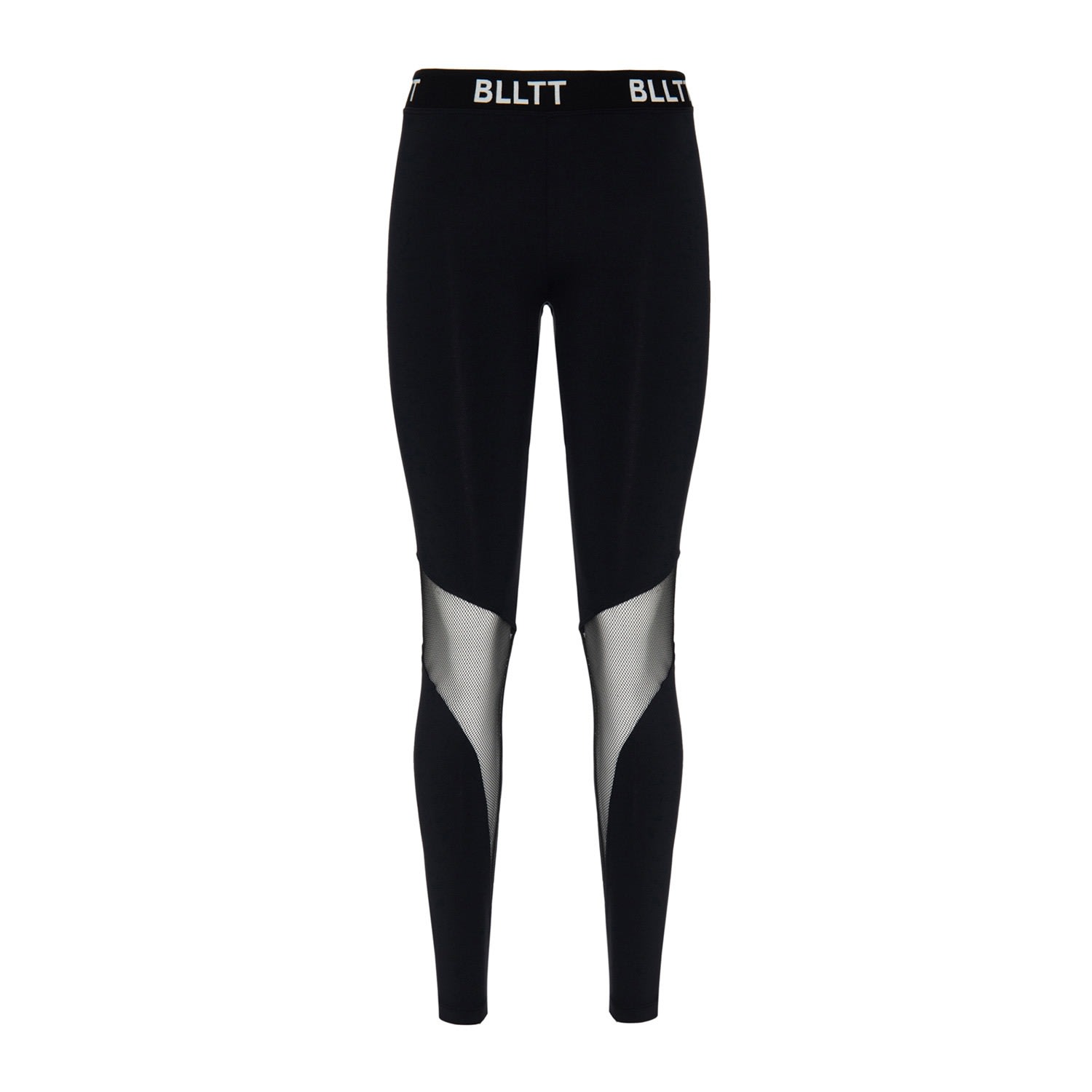 Women’s Bicolor Mesh Tech Bio Attivo Leggings Nero Black Medium Balletto Athleisure Couture