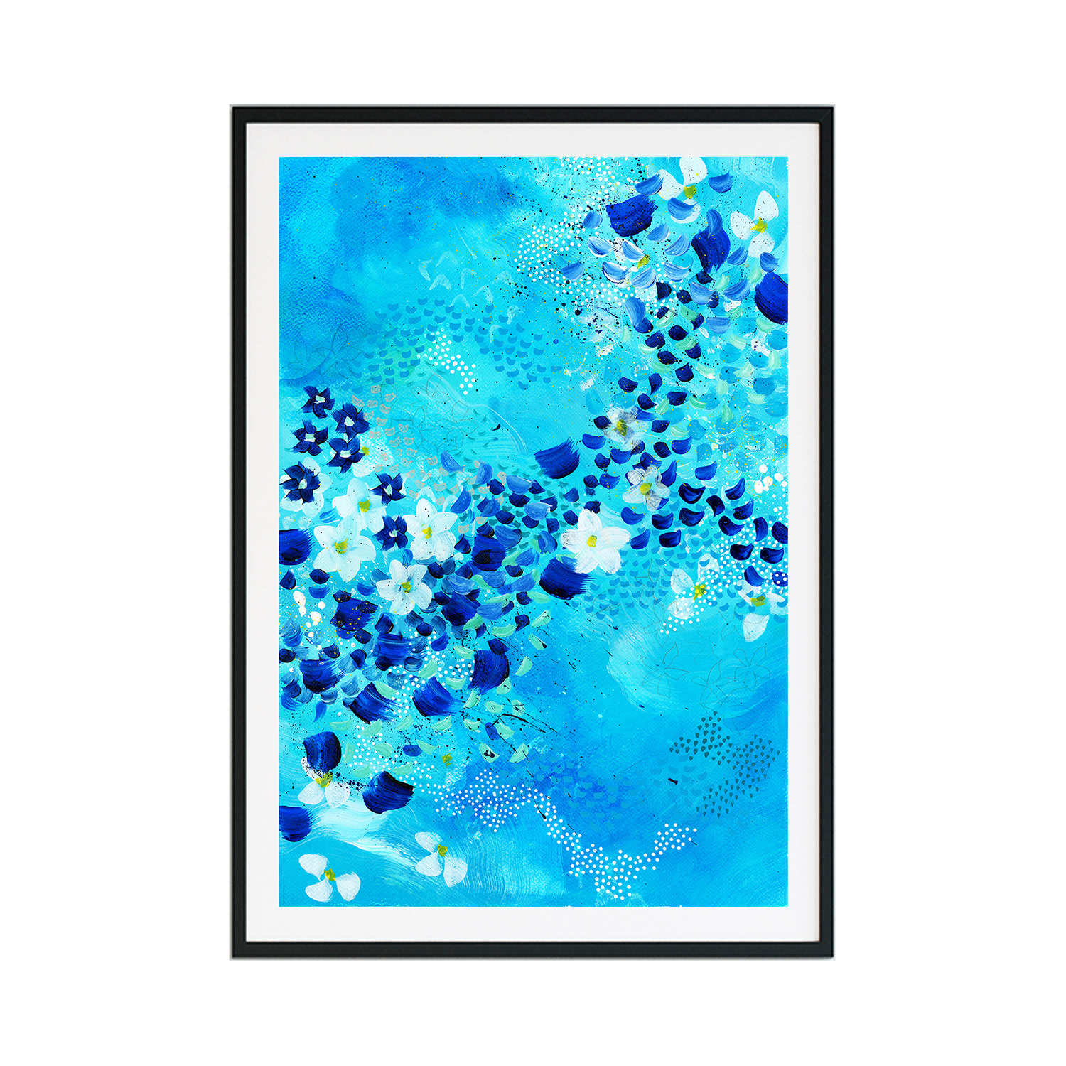 Jessica Slack Studio Blue Darling I'm A Nightmare Dressed Like A Daydream, Limited Edition Print