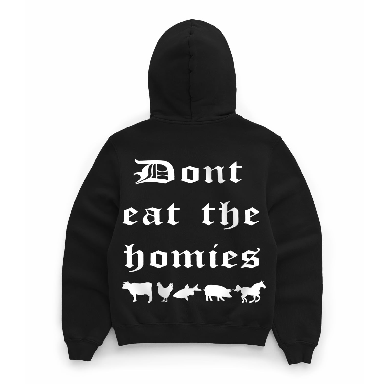 Women’s Og Dont Eat The Homies Hoodie - Black L