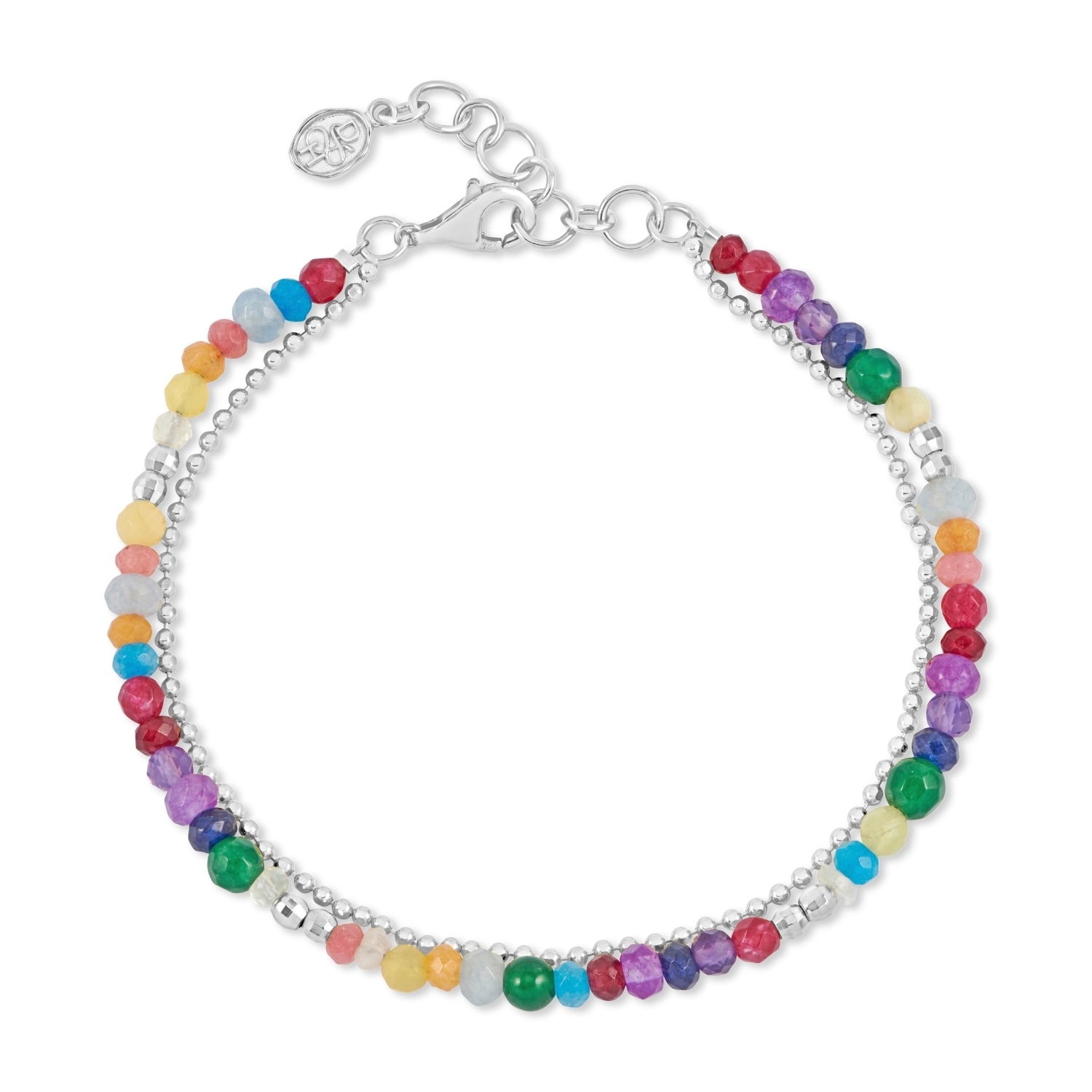 Dower & Hall Women's Tutti Frutti Orissa Bracelet In Sterling Silver In Metallic