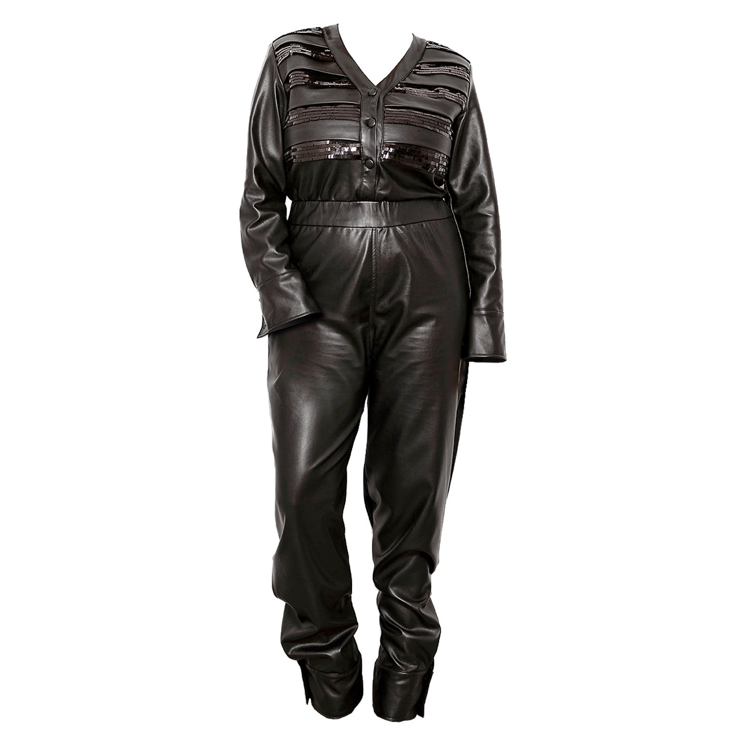 Black Solane Women’s Jumpsuit 6Xl Maison Bogomil