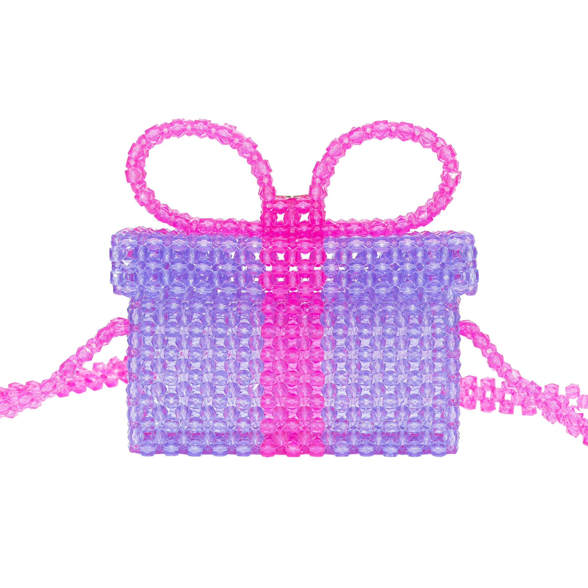 Tillie Beads Women's Pink / Purple Purple Passion Pop Mini Bag