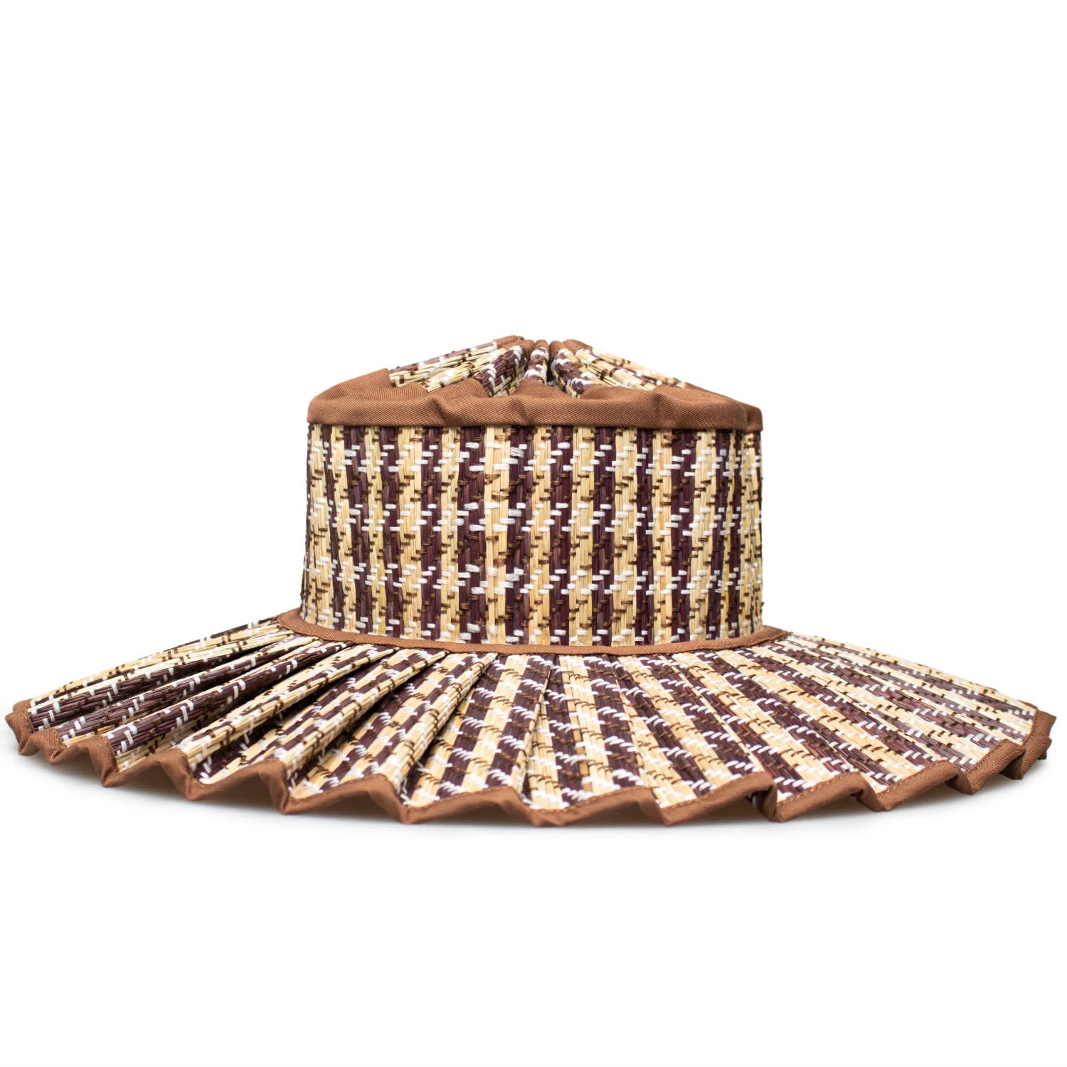 Lorna Murray Women's Brown Mozambique - Luxe Capri Maxi Hat In Brown