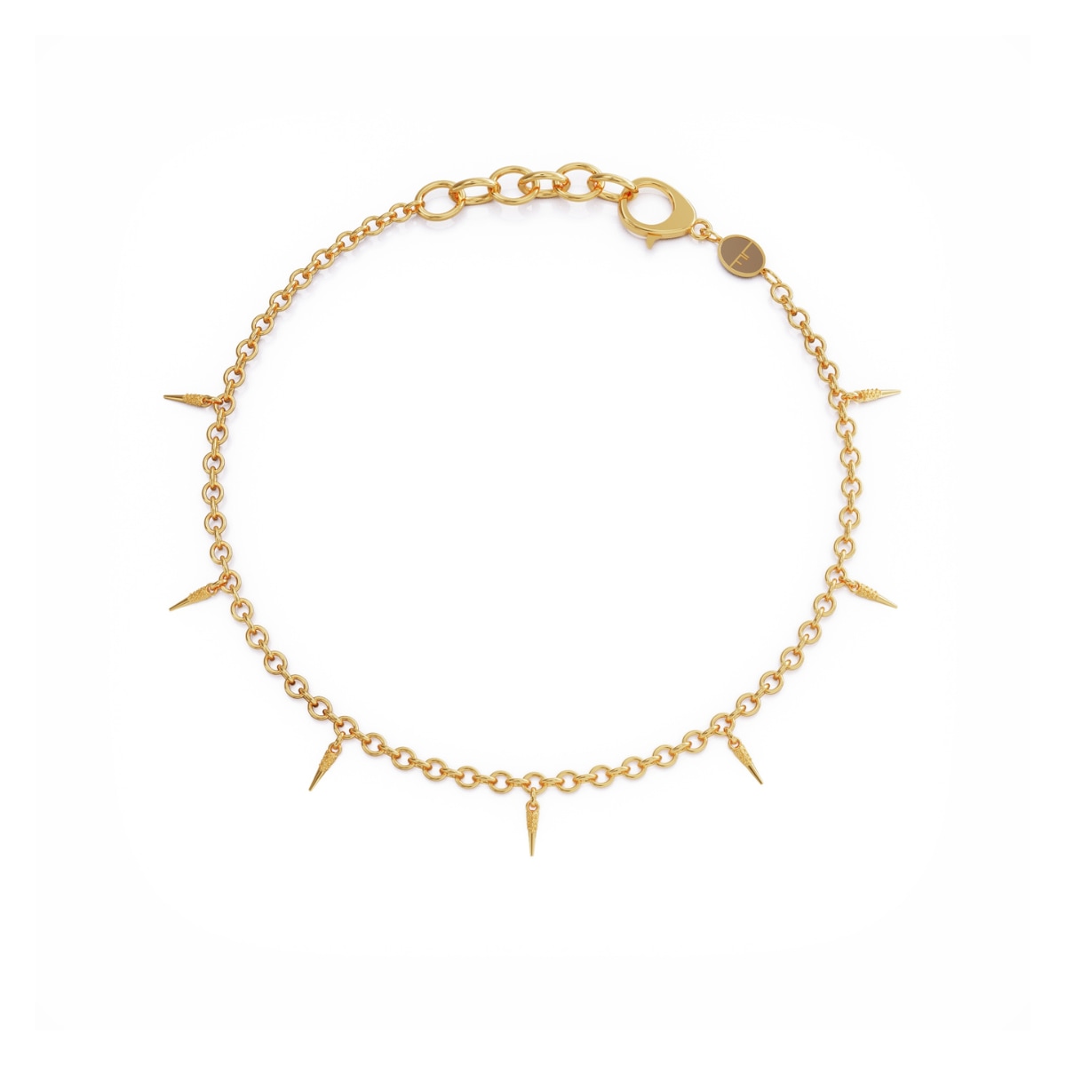 Linda Fiore Women's Horn Bracelet Gold Vermeil