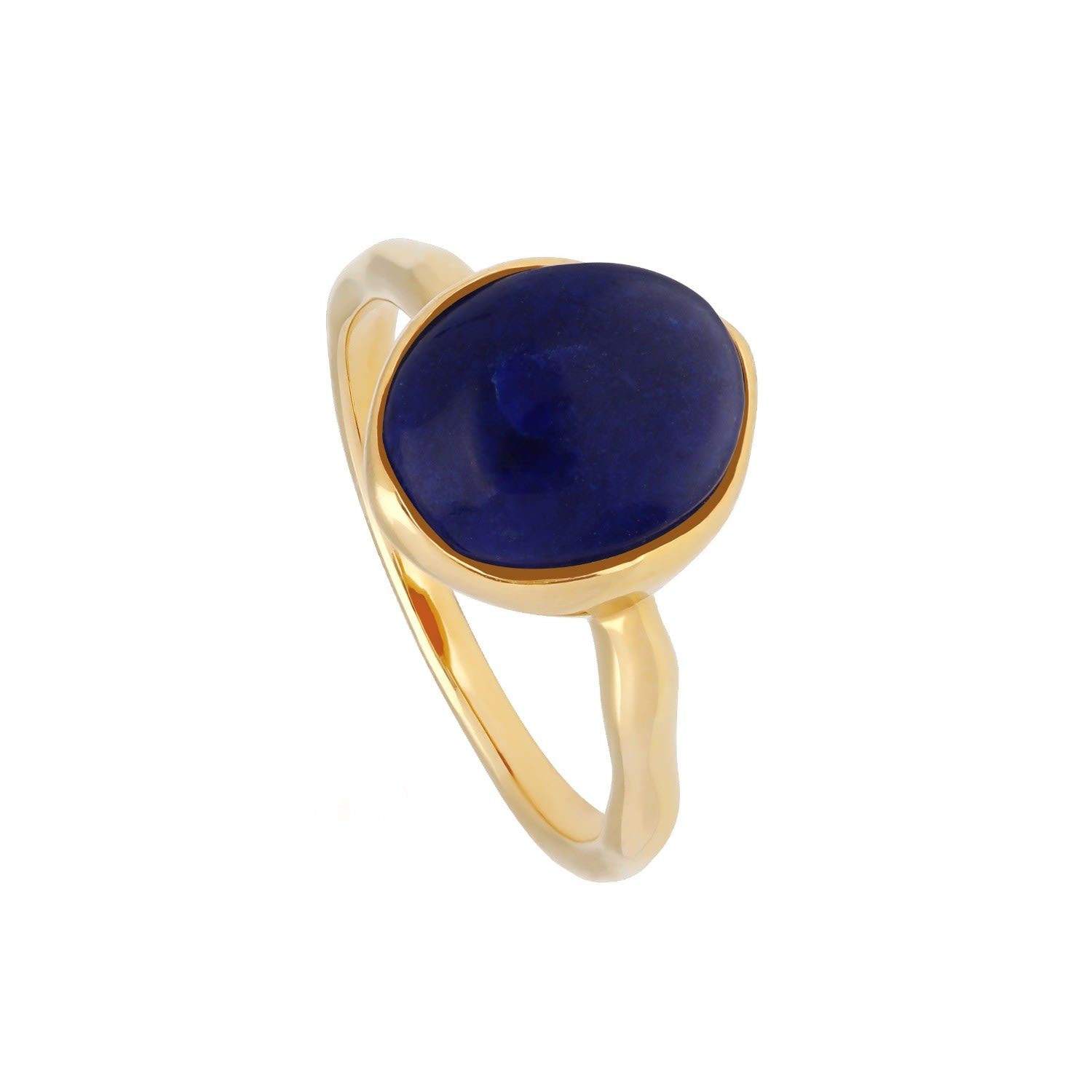 Women’s Blue Irregular Lapis Lazuli Ring Gemondo