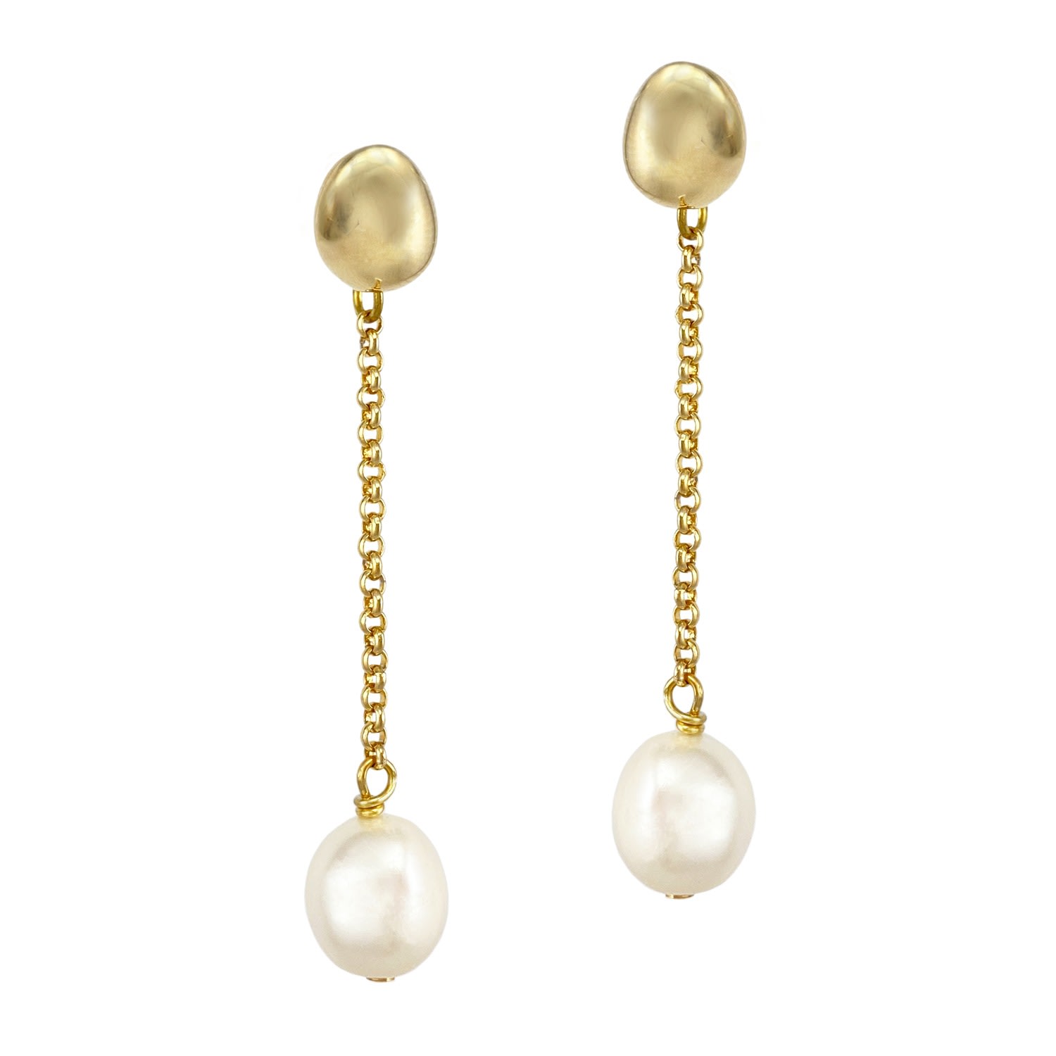 Biko Women's Paloma Pearl Drops Gold In Gold
