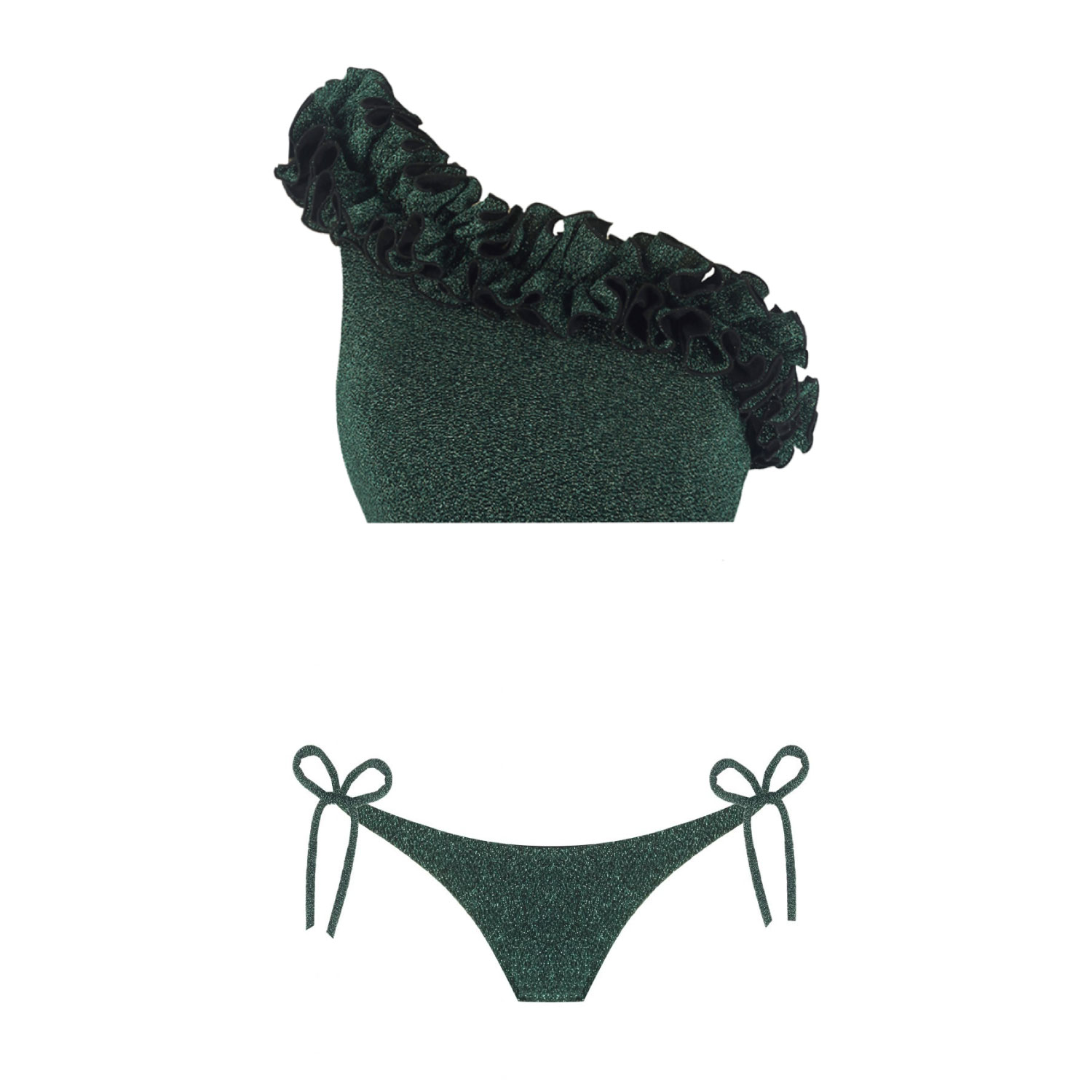 Nur Karaata Women's Sun Alexis Green Bikini Set