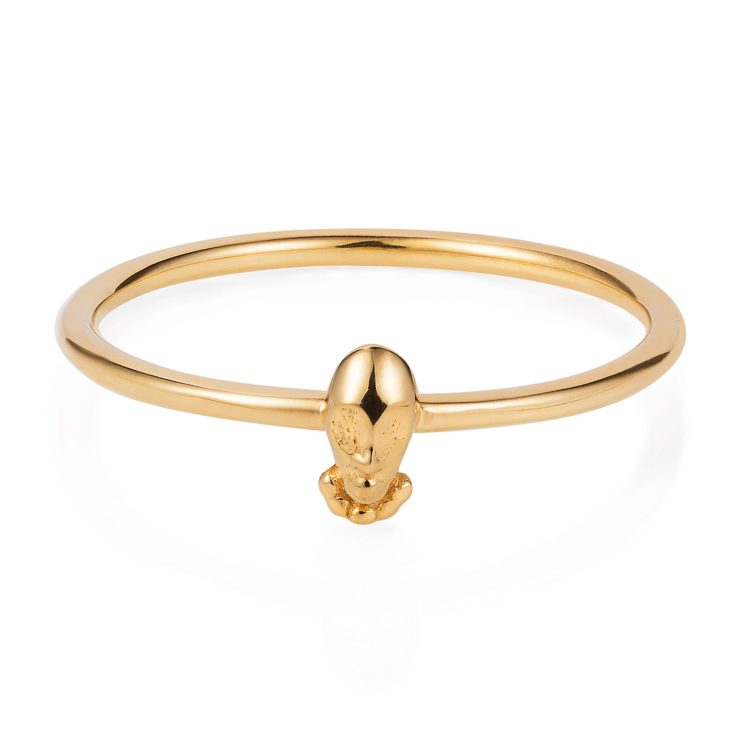 Women’s Tiny Voodoo Orunla Ring - Gold Lee Renee