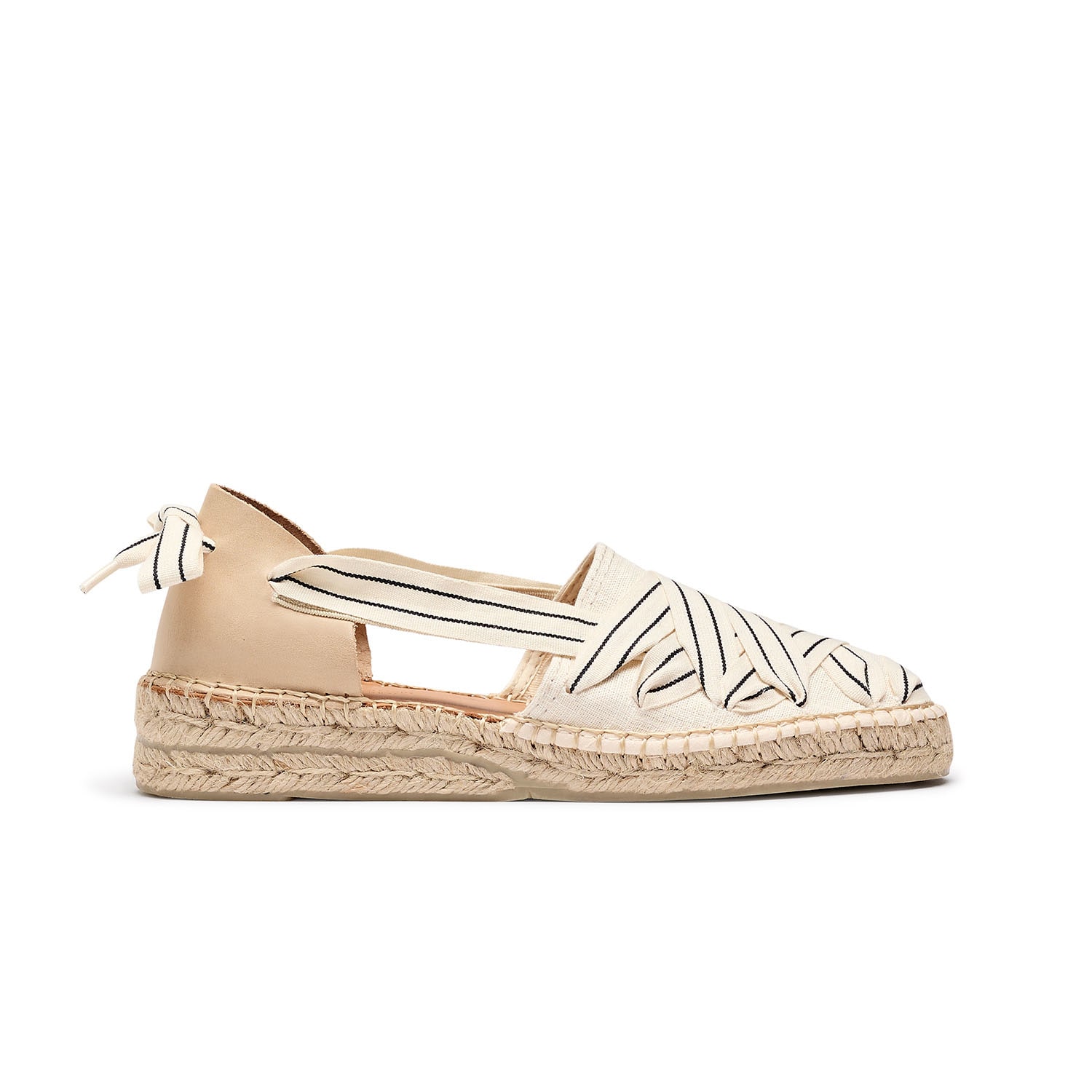 Women's Neutrals Sukha Ecru Stripes - Naguisa | 3 Uk