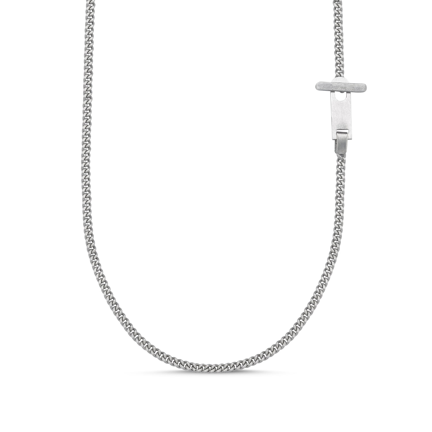 Aleyna Cebeci Jewelry Men's Handmade Cross Necklace Recycled Sterling Silver