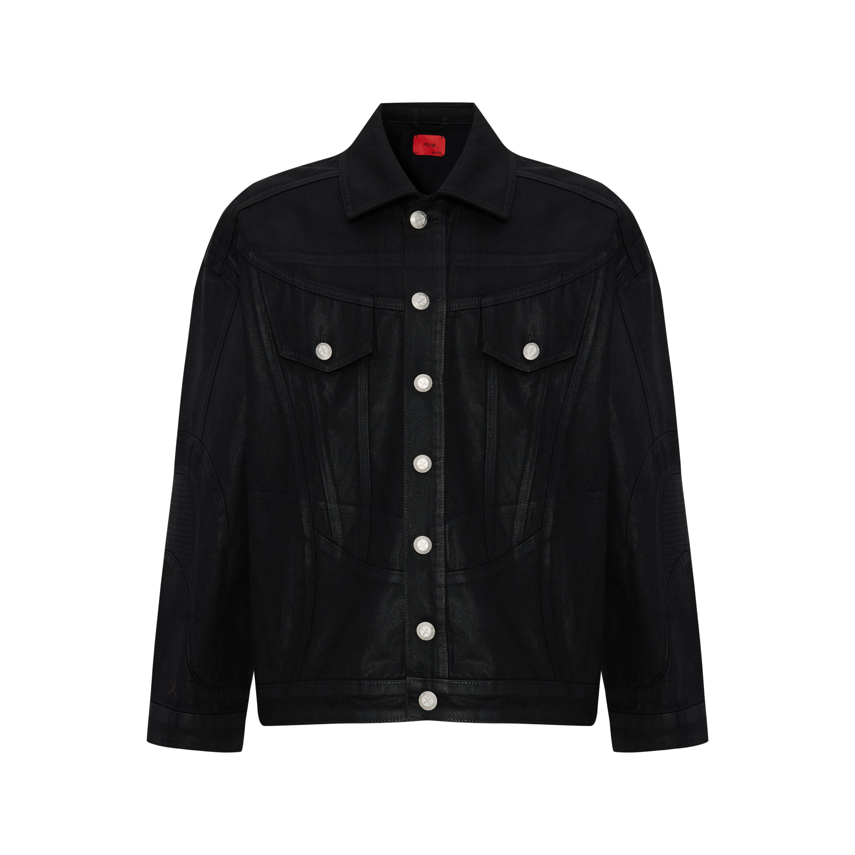 Pcfg Men's Faded Denim Jacket - Black In Black