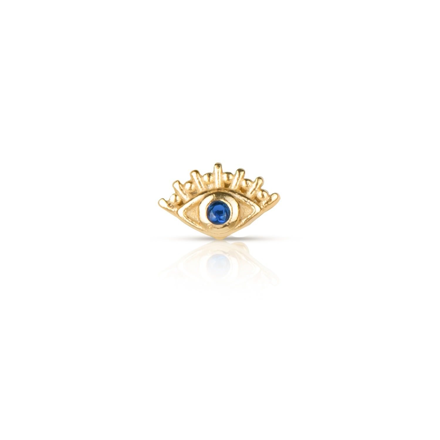 Ep Designs Women's Evil Eye Mini Piercing Gold In Gold