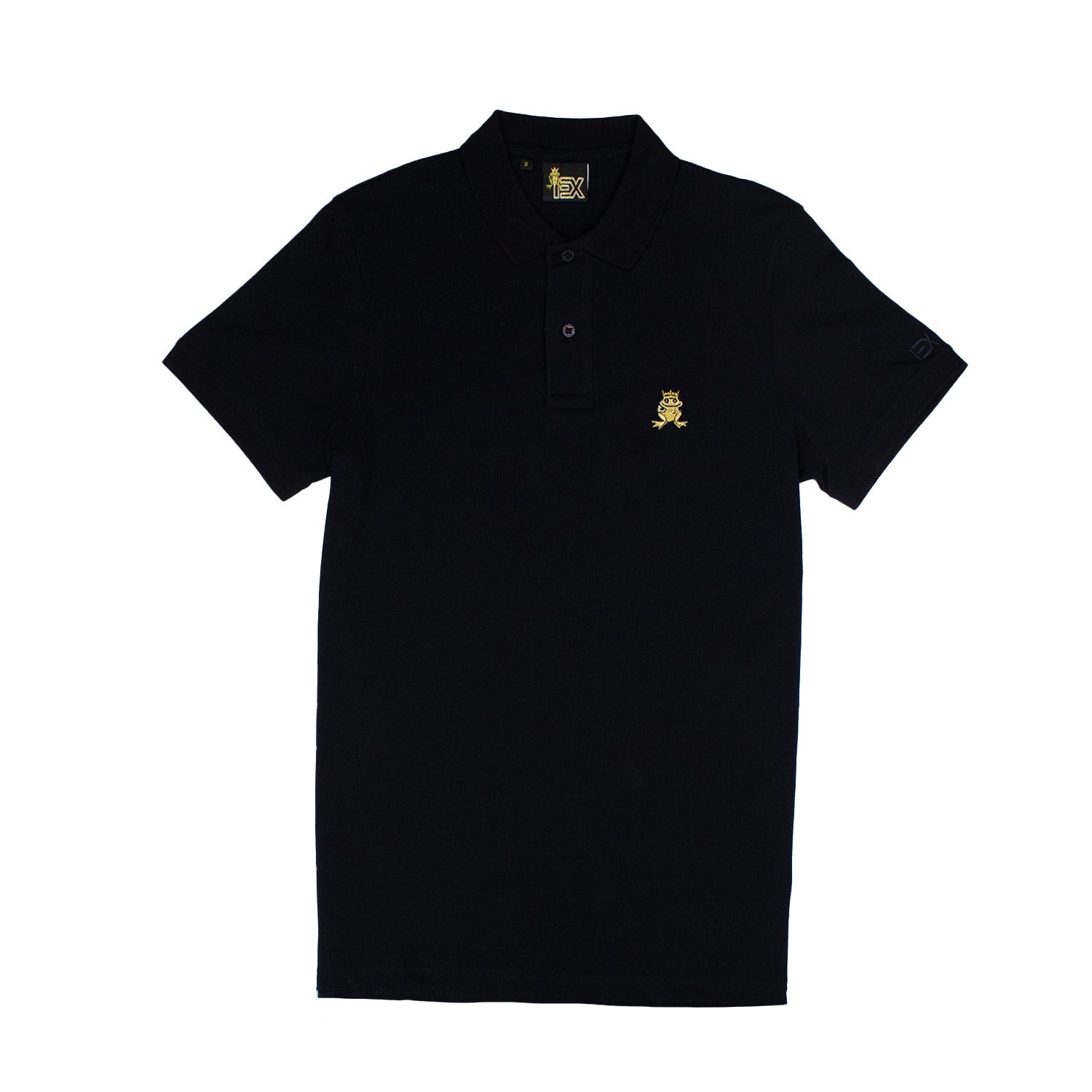 Eight X Men's Blue Adrián Frog Gold Edition Polo - Navy In Blue