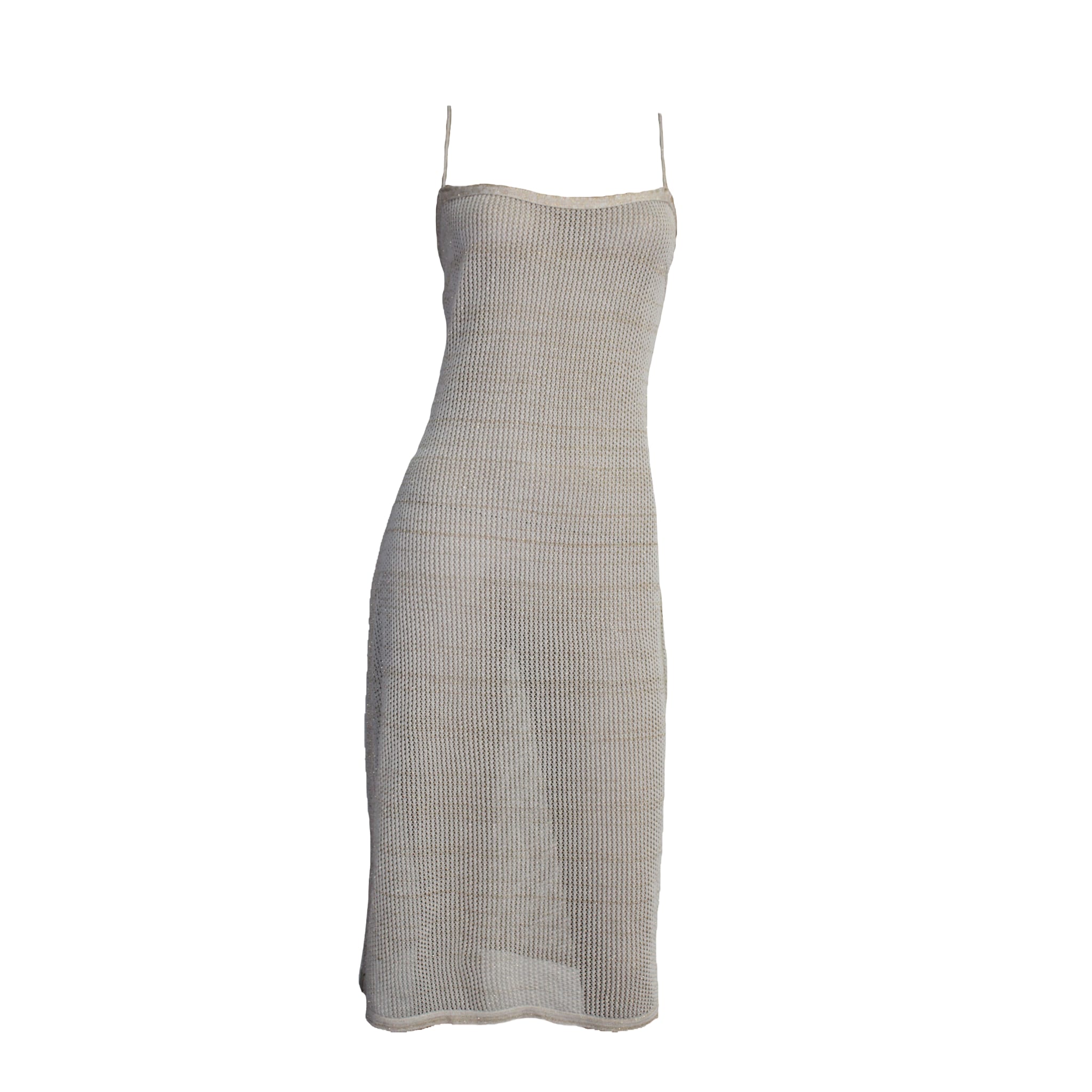 Women’s Neutrals Bay Summer Dress M/L Maria Aristidou