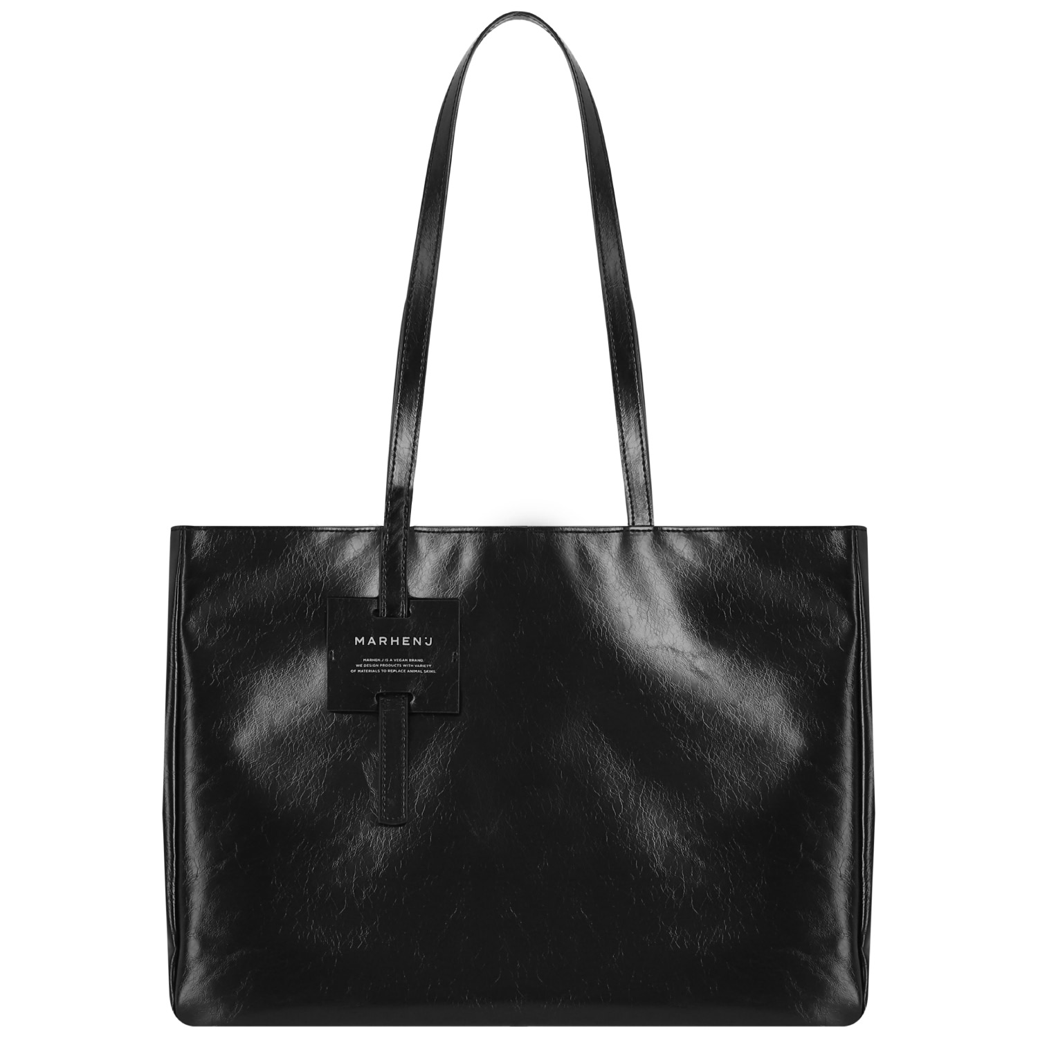Women's Anna - Vegan Leather - Black | Marhen.j