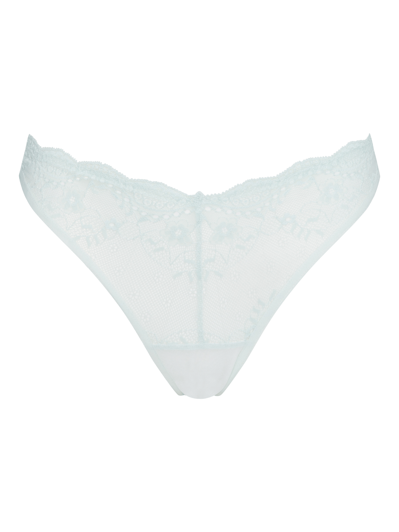 Bonbon Lingerie Women's Green Mariposa Full Brief