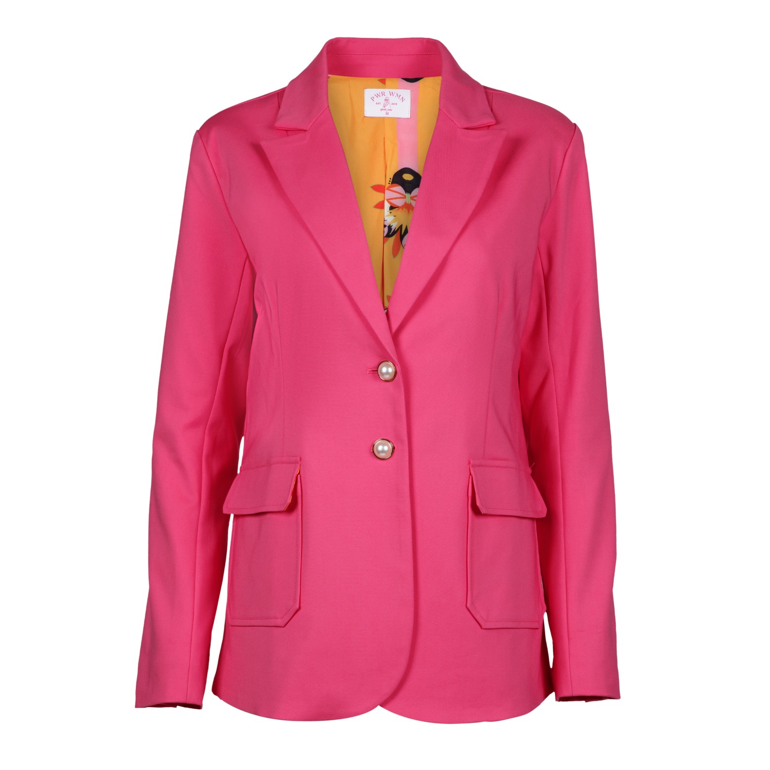 The Bbe Big Boss Energy - Women's Bright Pink Blazer