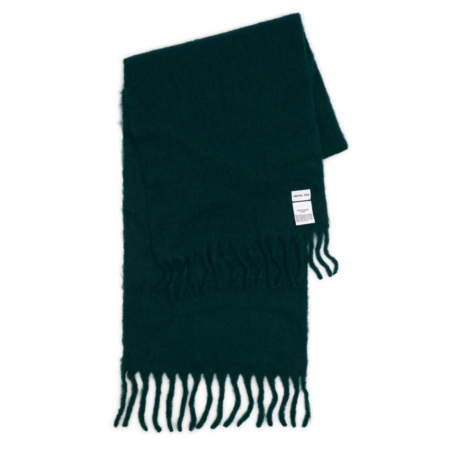 Arctic Fox & Co. Women's The Reykjavik Scarf With Wool - Dark Forest Green In Green