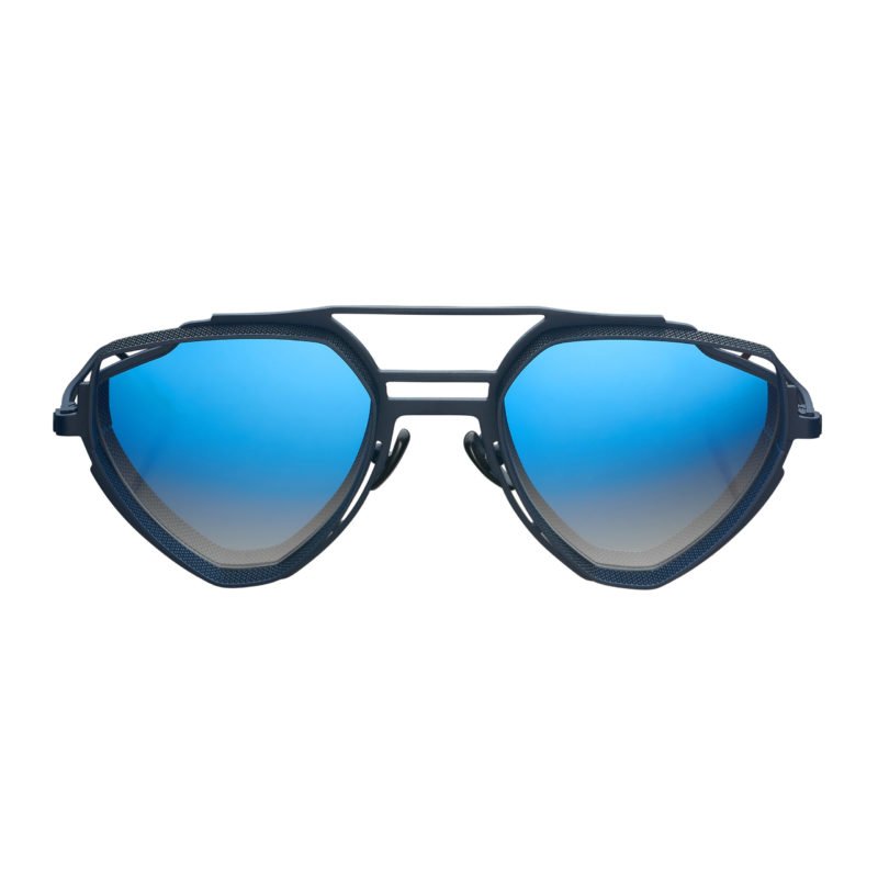 Women’s The Enzo - Unisex - Dark Blue Matte Frame Vysen Eyewear