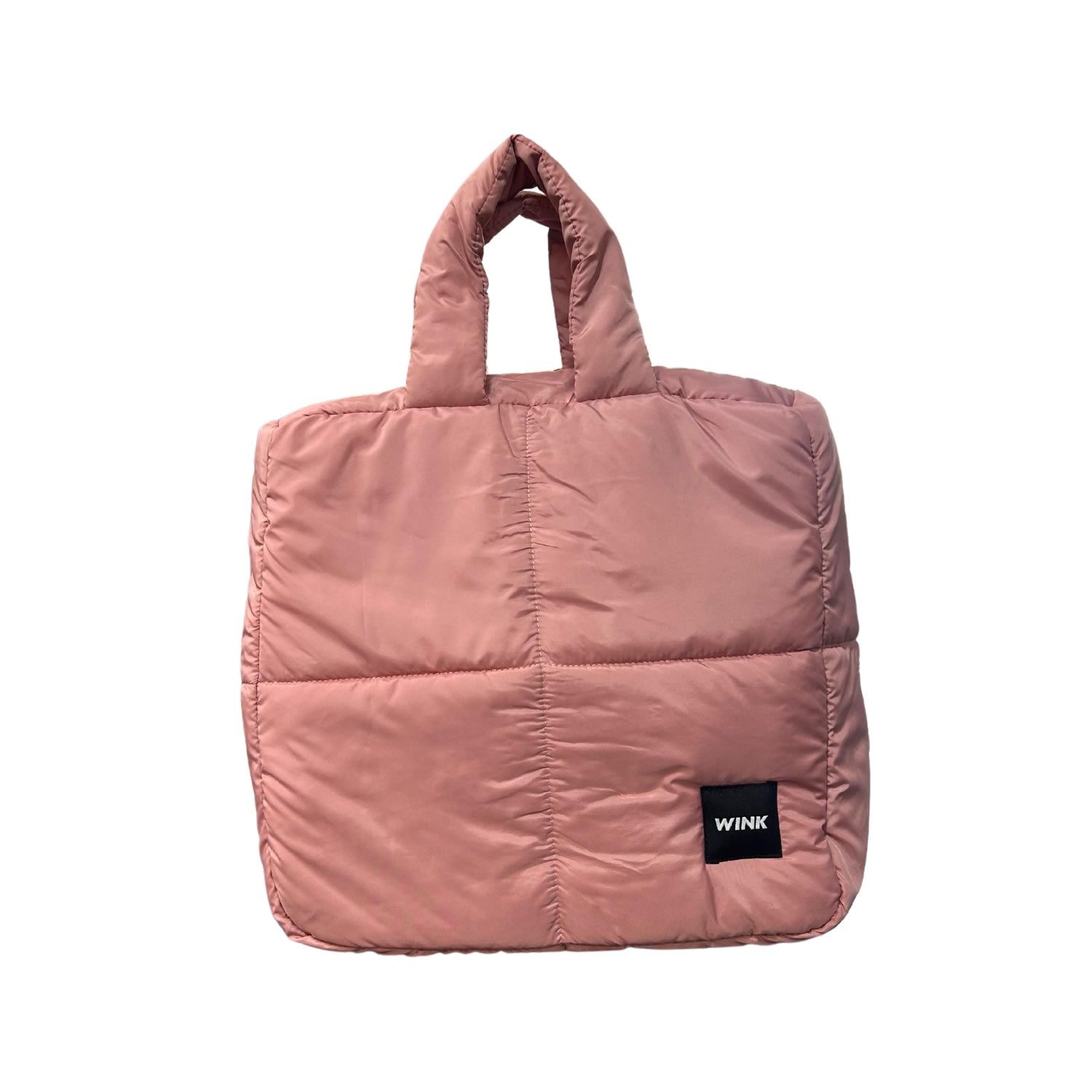 Women’s Green / Pink / Purple Puffer Bag- Green Wink