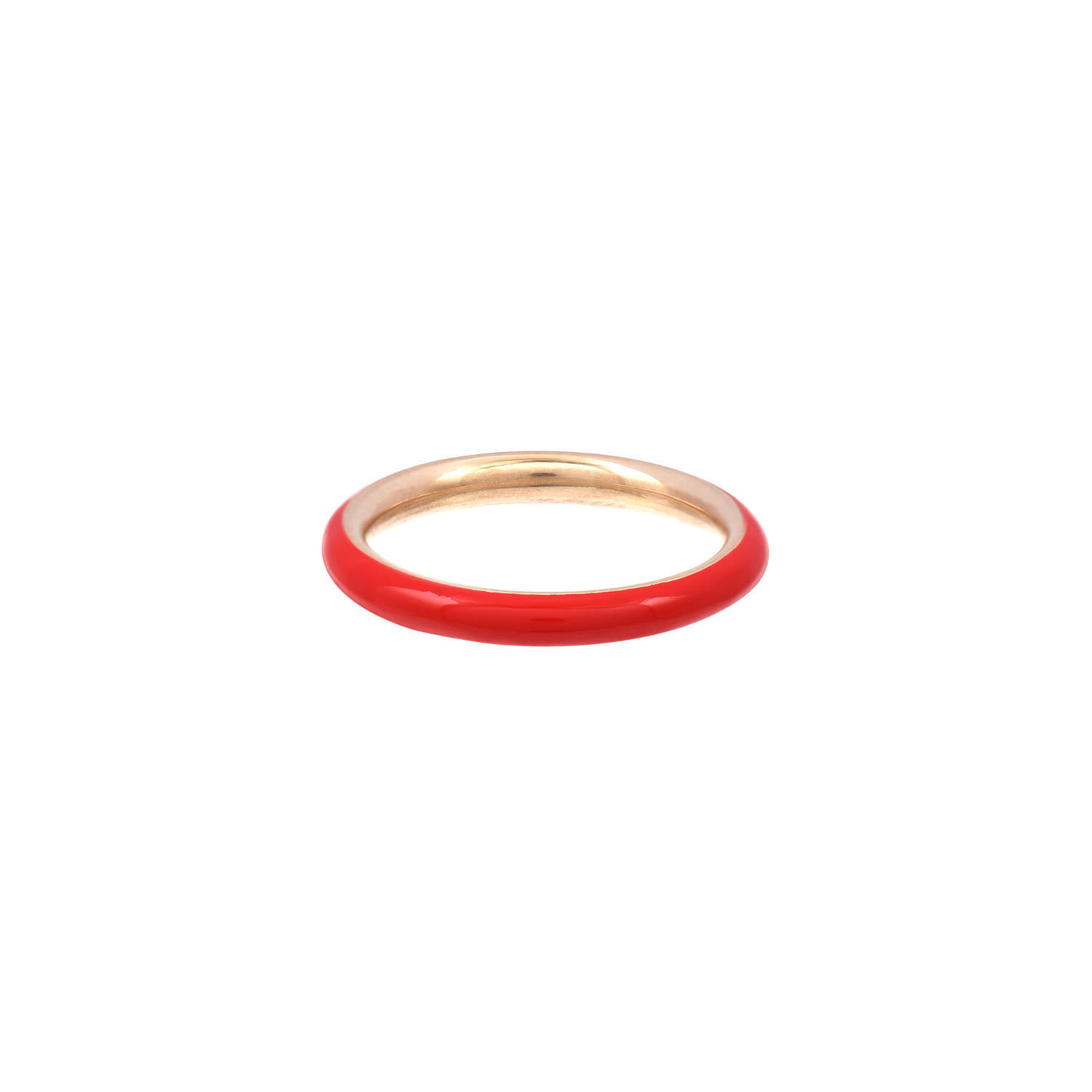 &lottie Women's Gold / Red Uno Red Rose Ring