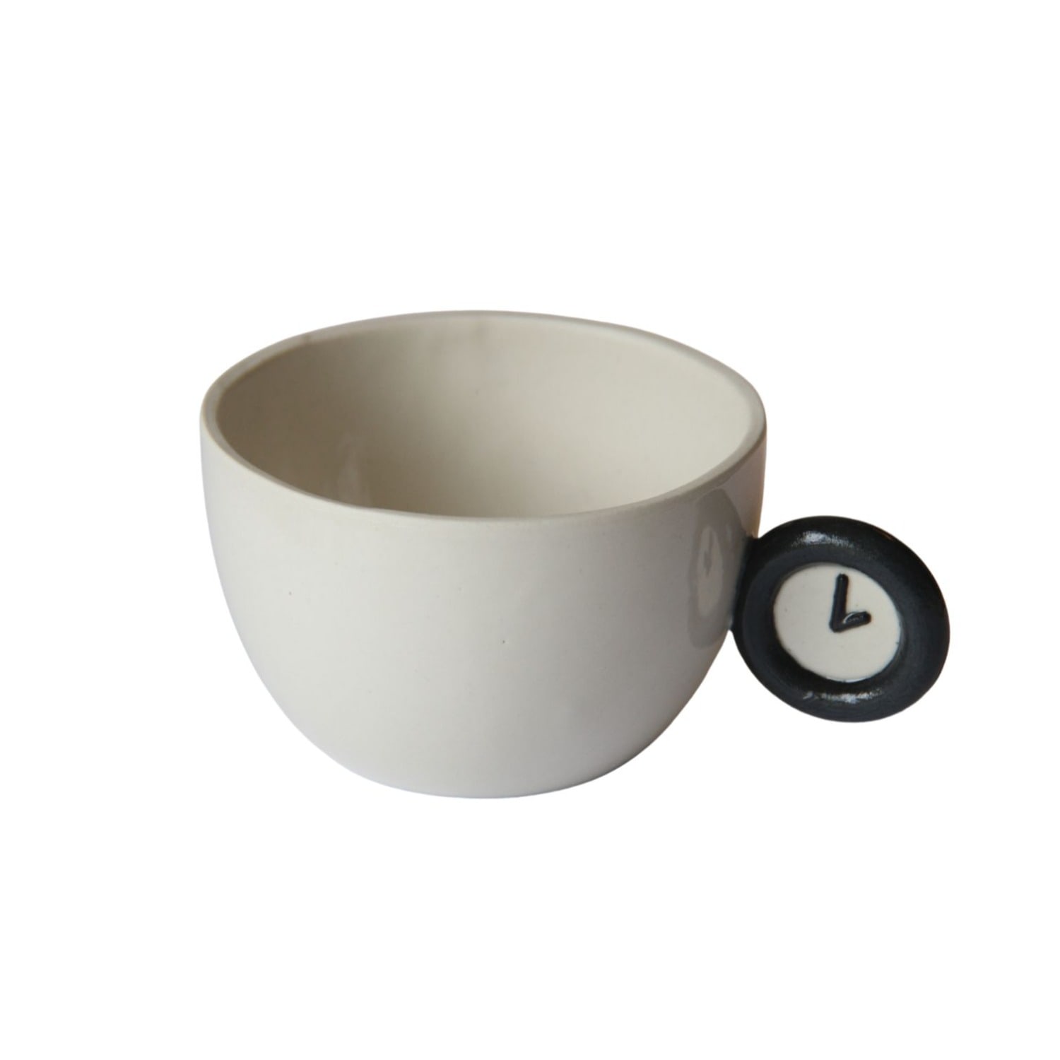 4 Am Product Design Black / White Time Zone Mug  London & Washington
