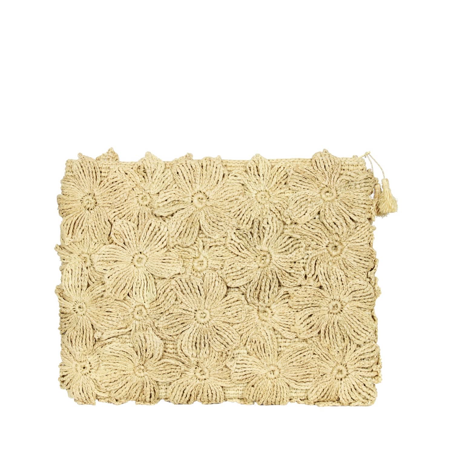 raffia clutch