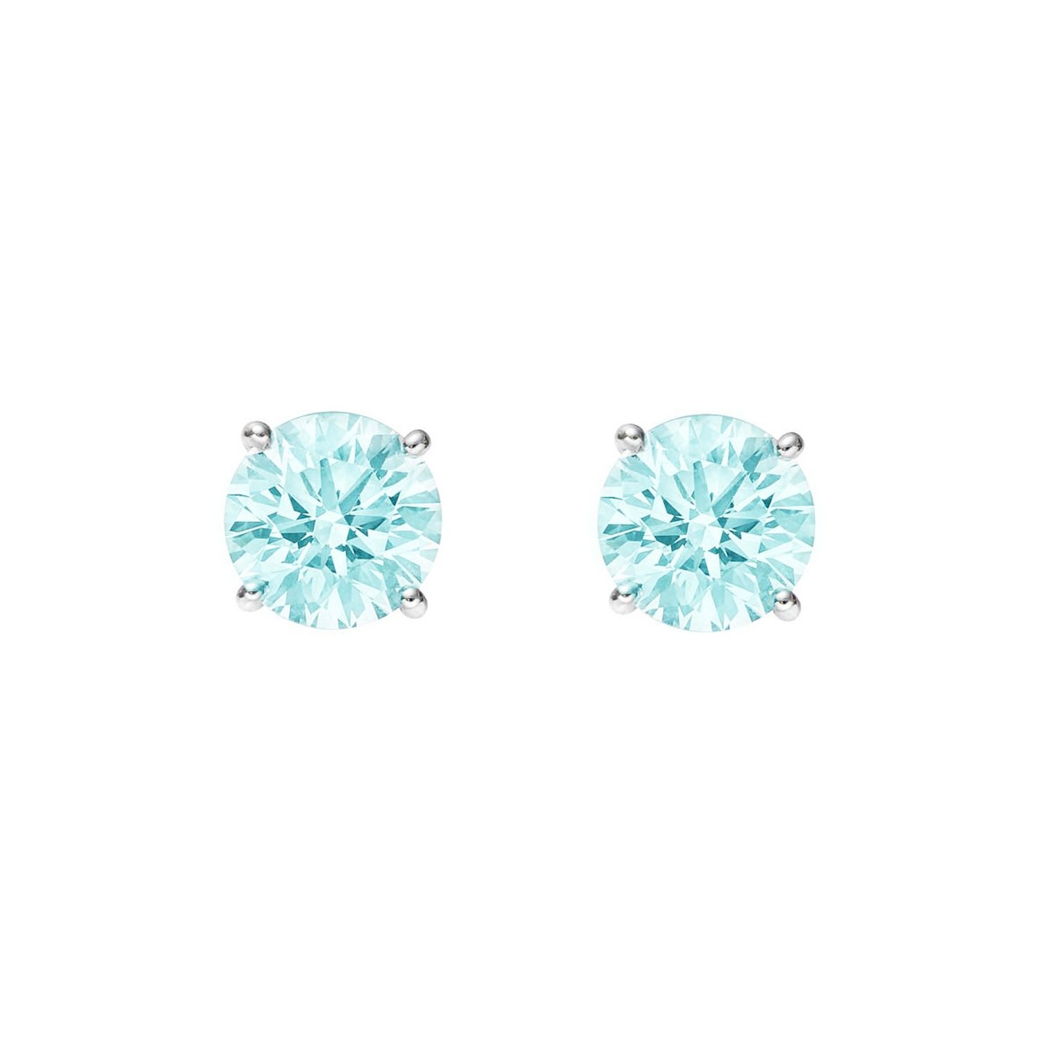 Women’s Sky Blue Topaz Small Stud Earrings Augustine Jewels