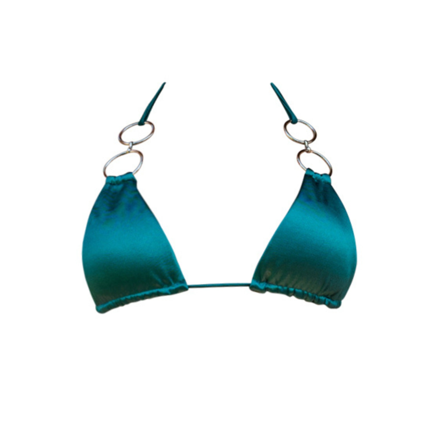 Ivy Swimwear Women's Blue Amborella In Teal Bikini Top In Blue