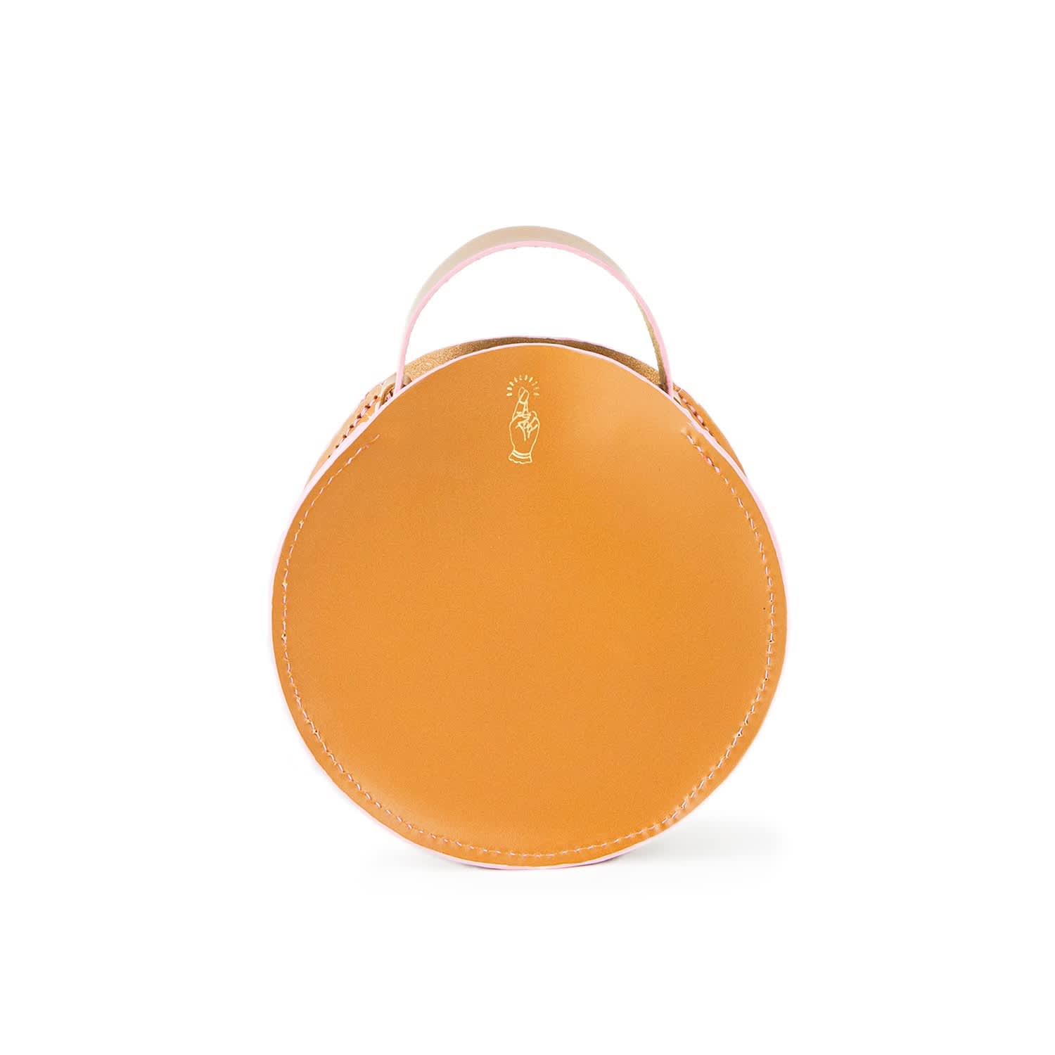 Honeymouth Mini Lucy Handbag - Caramel - Brown