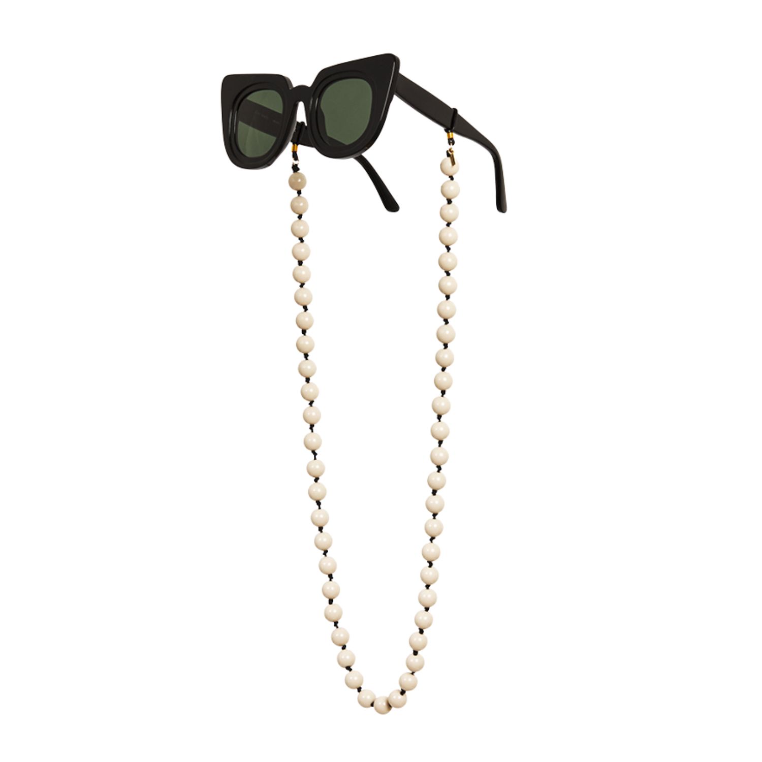 The Rose Women's Neutrals Greige Glasses Chain In Yellow