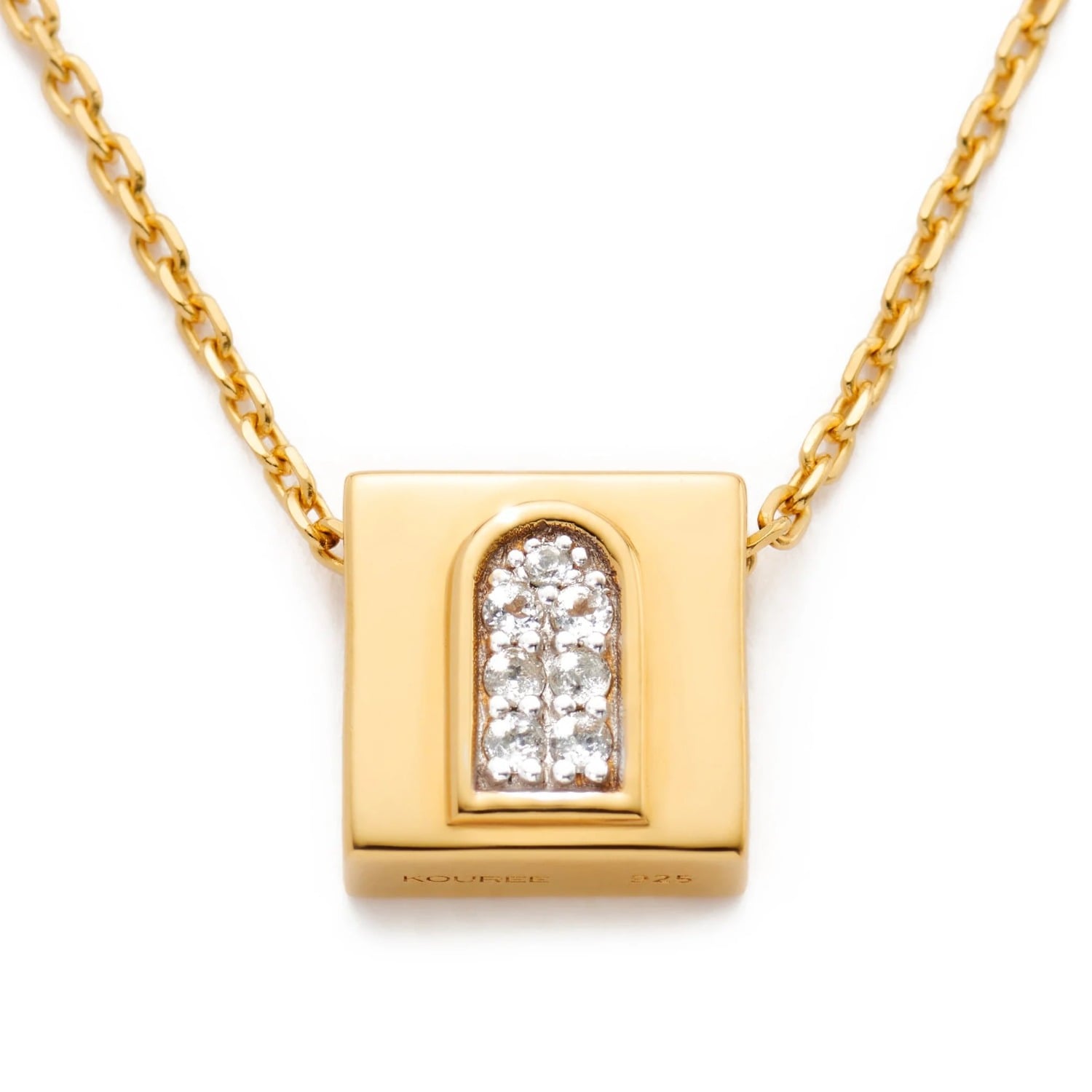 Women&rsquo;s Gold &rsquo;Meant For More&rsquo; Necklace Pendant Charm | Kouree