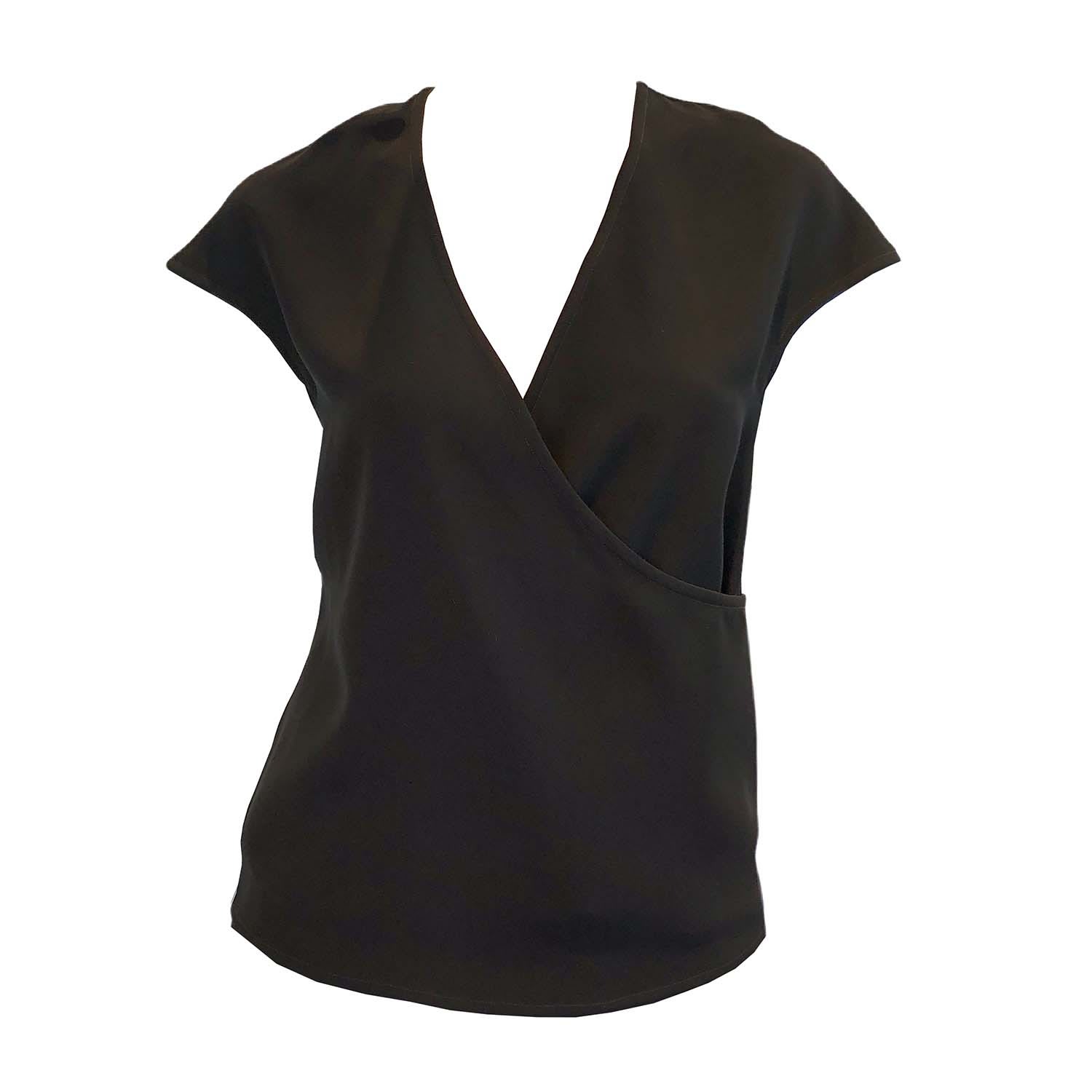 Women’s Black Alma Top Extra Small Snider