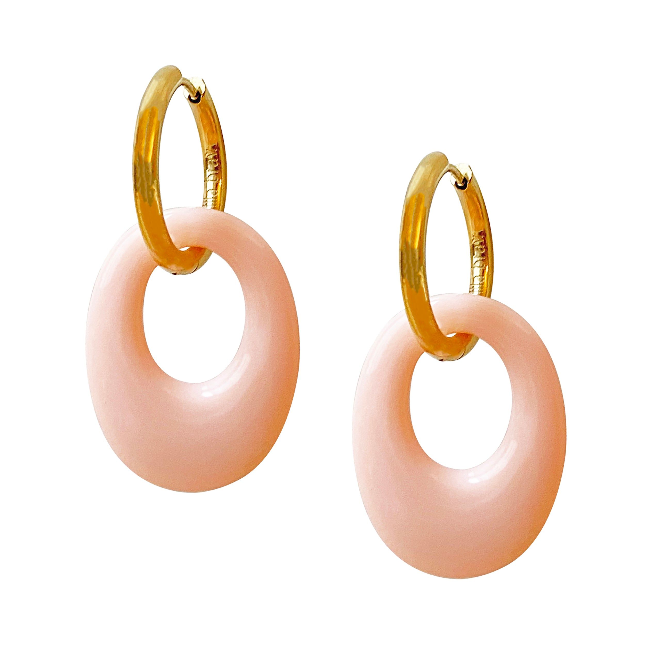 Smilla Brav Women's Pink Earrings Pitaya In Pink