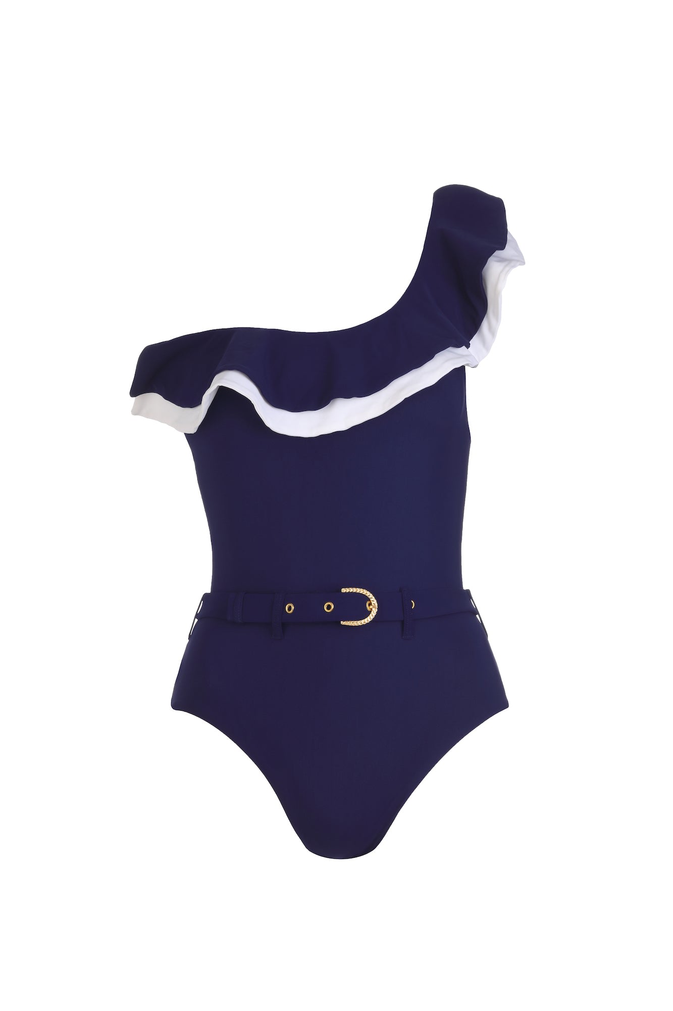 Lula-ru Women's Blue Amalfi Swimsuit Navy In Blue