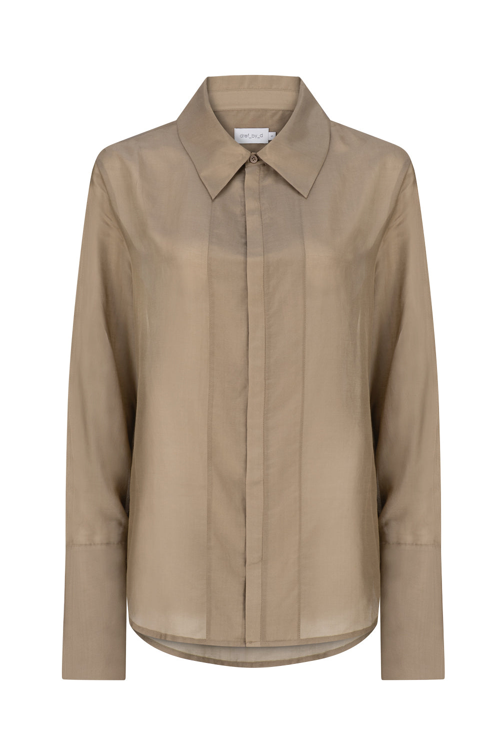 Women’s Brown Serene Shirt - Cocoa Small Dref by D