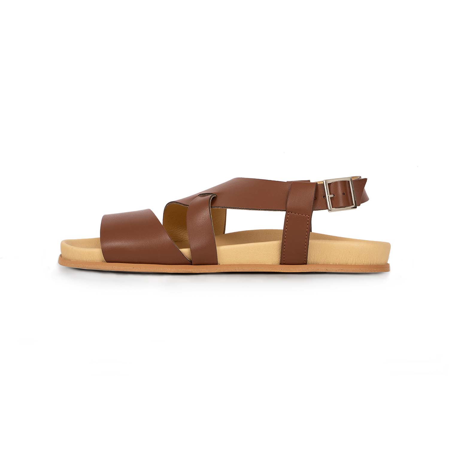 Women’s Branca Sandal Brown - French Connection X Sante + Wade 7 Uk