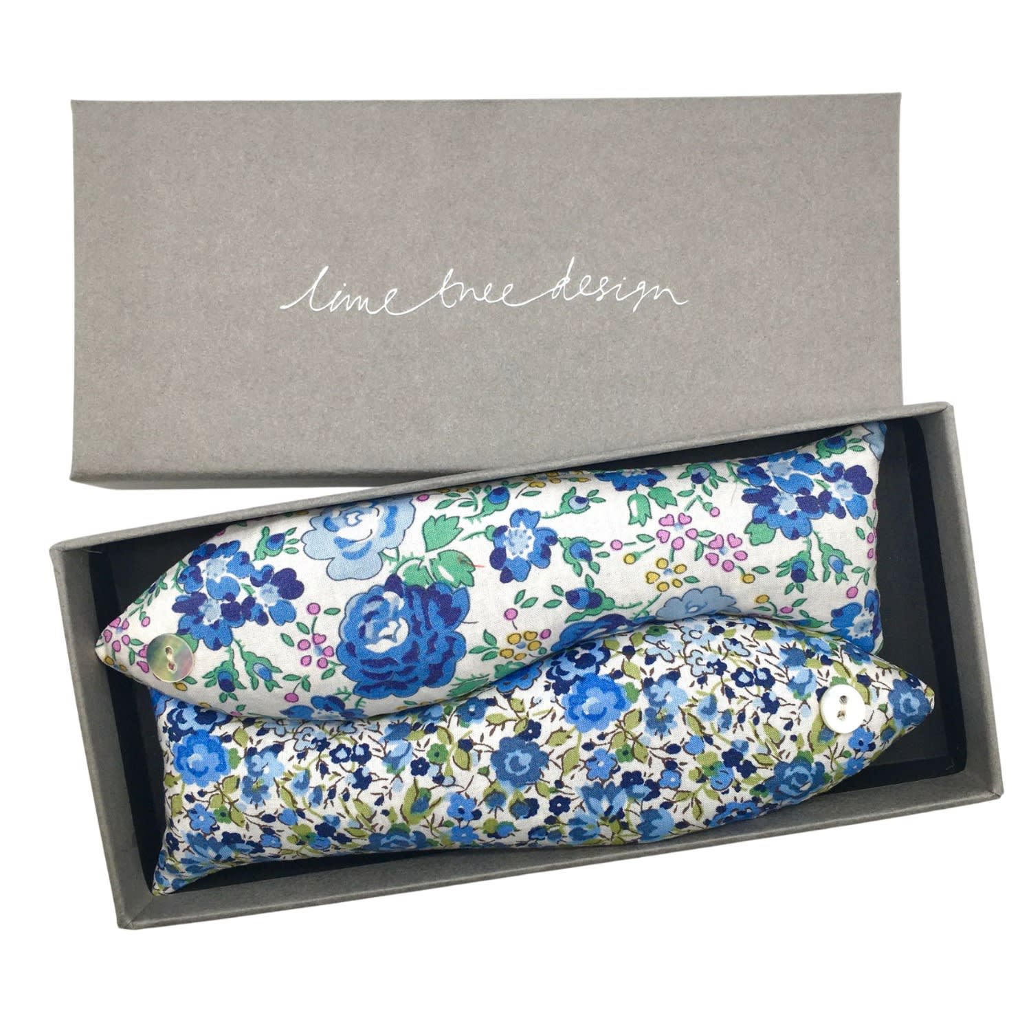 Lime Tree Design Blue Spare Room Box Of Two Lavender Fish Drawer Scenters - Made With Liberty Tana Lawn Fabric