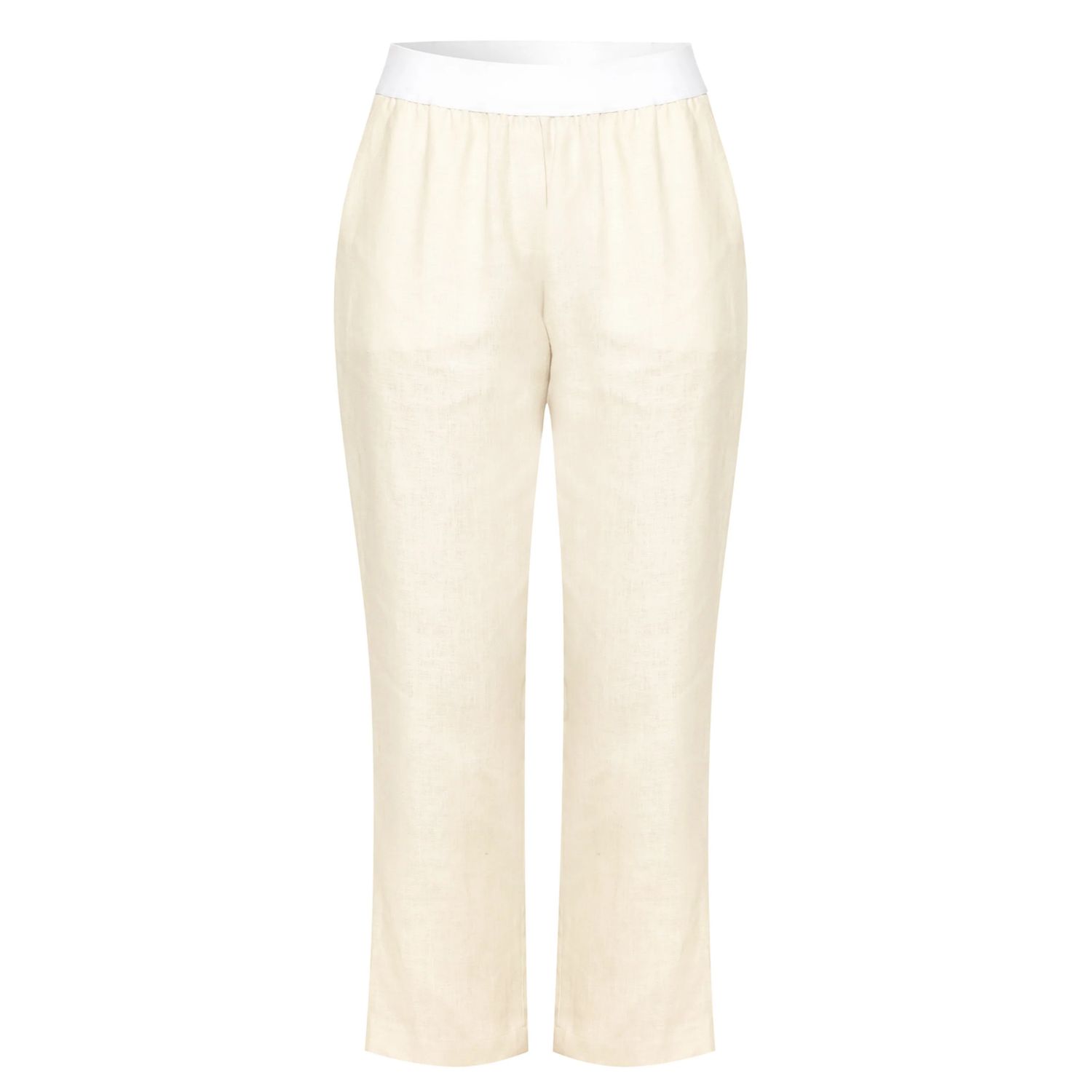 Helen Mcalinden Women's Neutrals Vanessa Buttermilk Pant In White