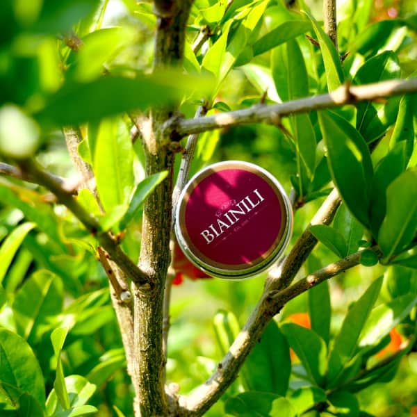 Biainili  Pomegranate Lip Balm