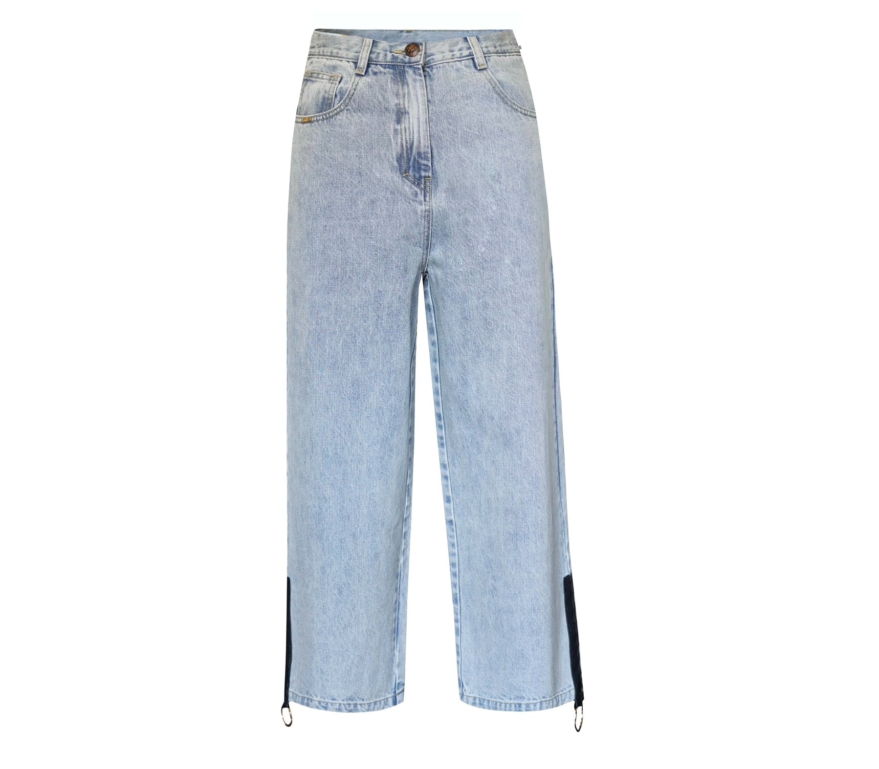 Le Réussi Blue Demi Straight Cut Jeans