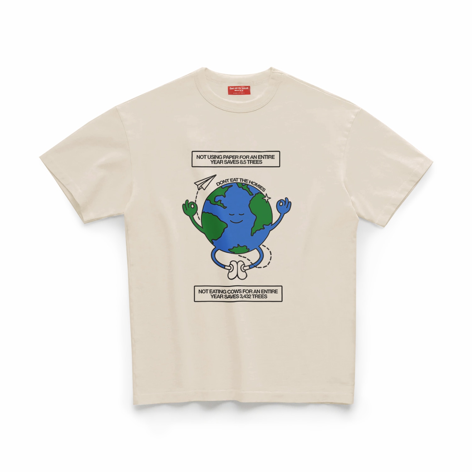 Dont Eat The Homies Women's Neutrals Earth Tee