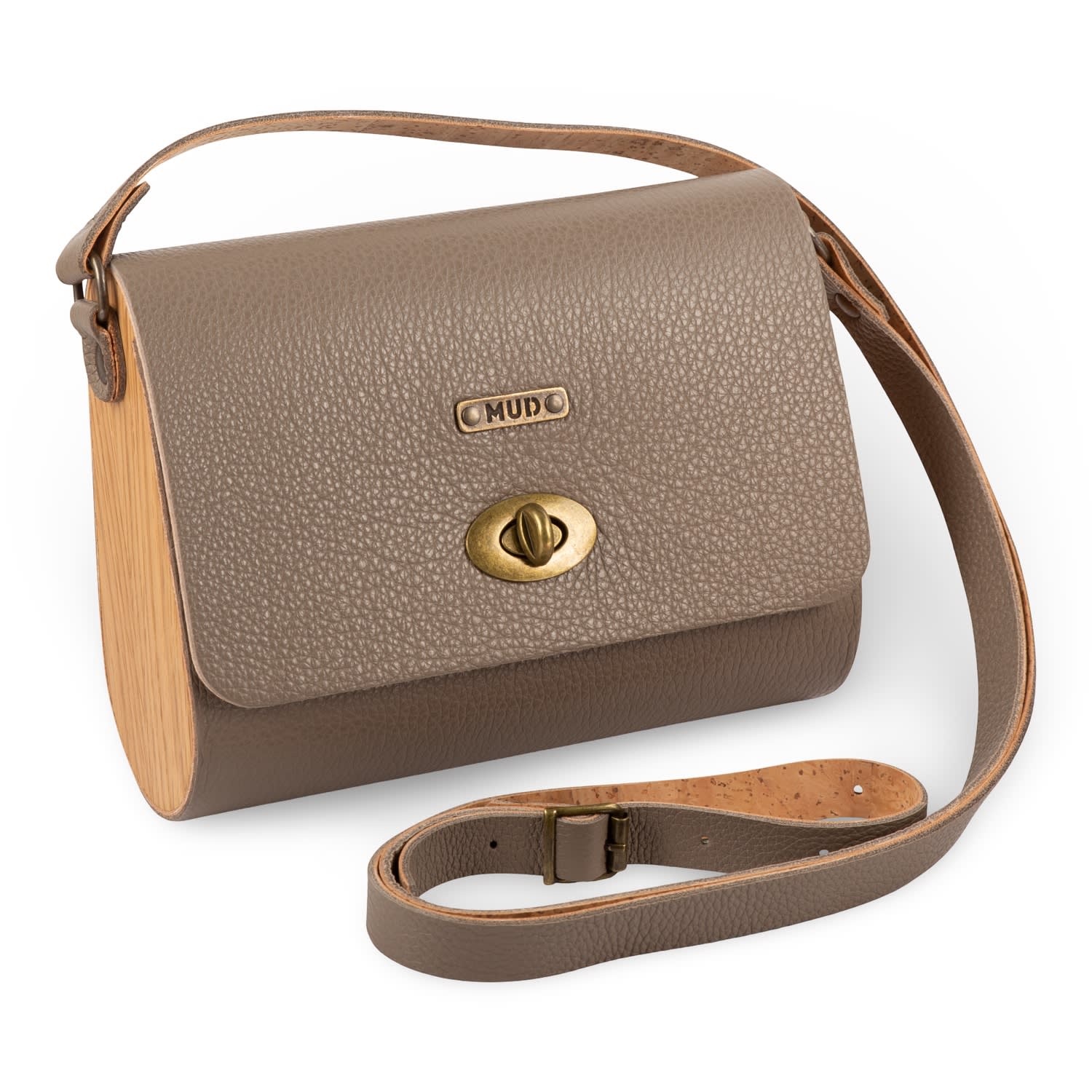 Mud - Manufacture Under Design Women's Grey / Neutrals Mini Pear Bag - Taupe In Gray