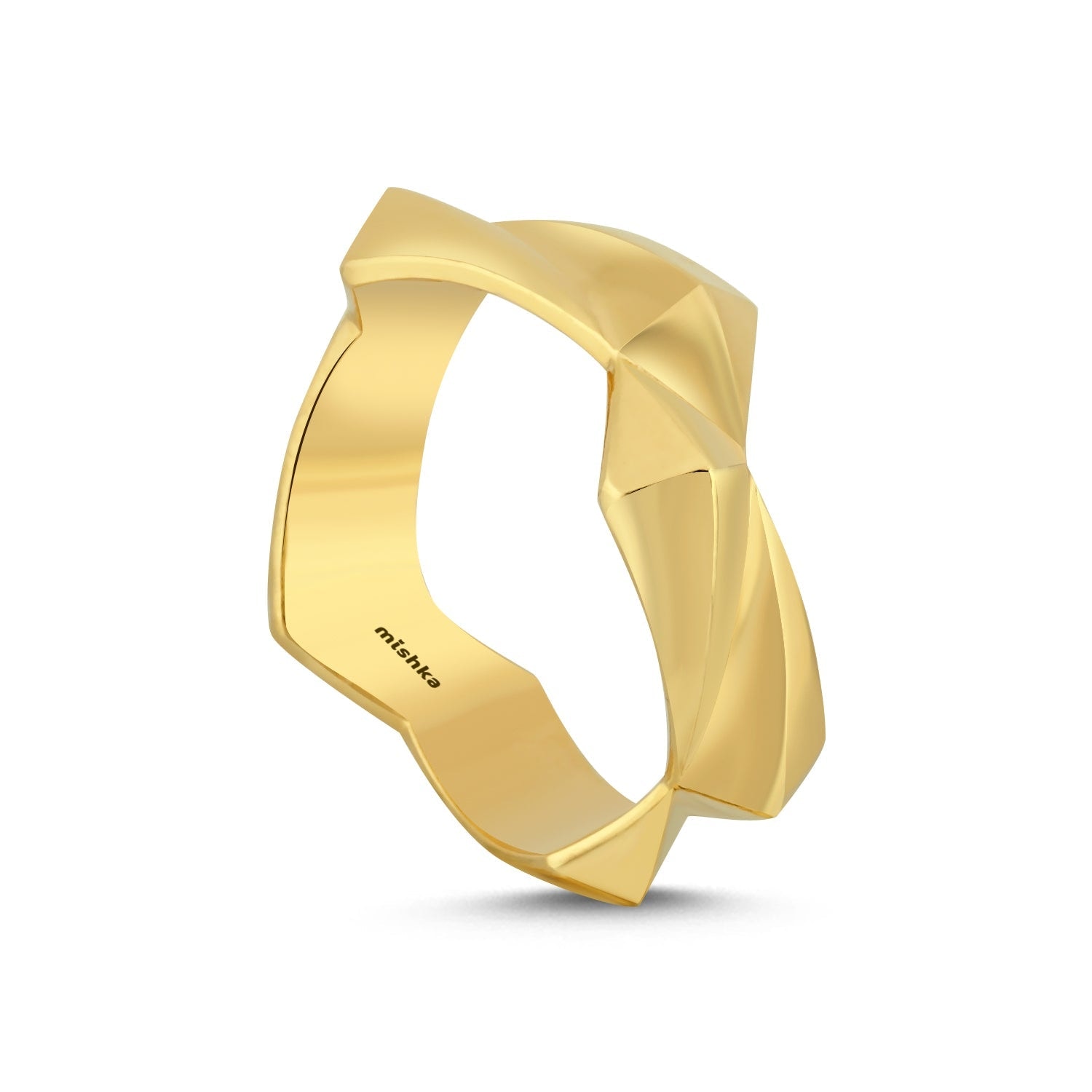 Mishka Women's Brisk Ring Gold In Gold