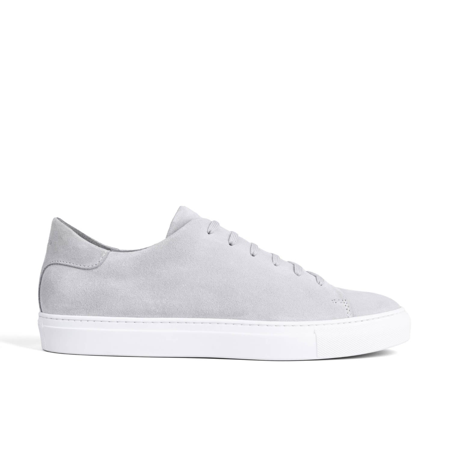 Men’s Suede Sneakers Light Grey Norberto 7 Uk Dalgado