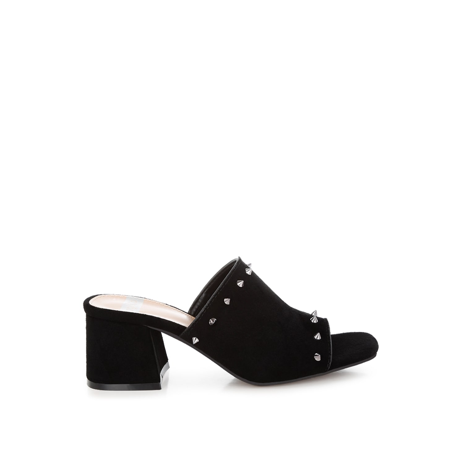 Rag & Co Women's Agape Genuine Suede Leather Slip Ons In Black In Black