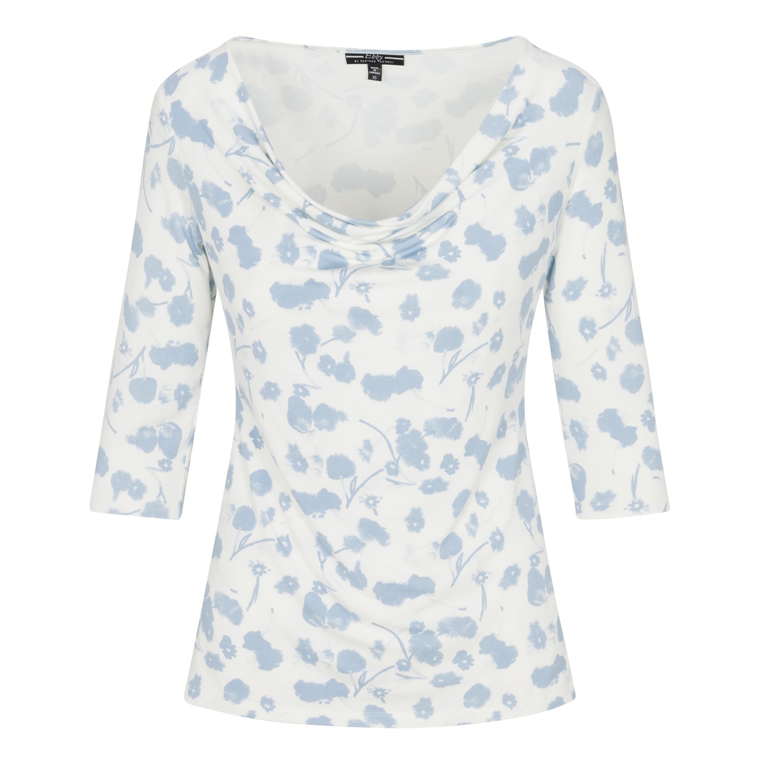 Farinaz Women's Fab Knit - Powder Blue Left In Blue